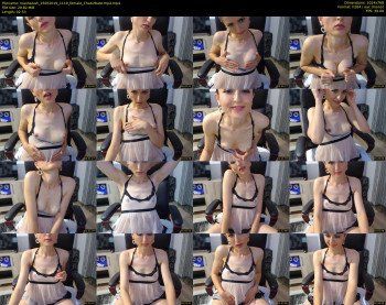 mashalush — 3 minute Chaturbate female cam show recording, 720p, May 25, 2019