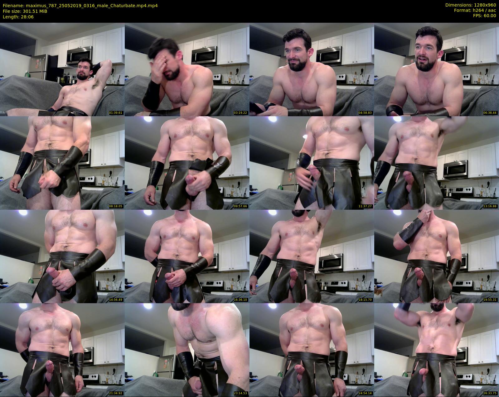 maximus_787 — 29 minute Chaturbate male cam show recording, 720p, May 25, 2019