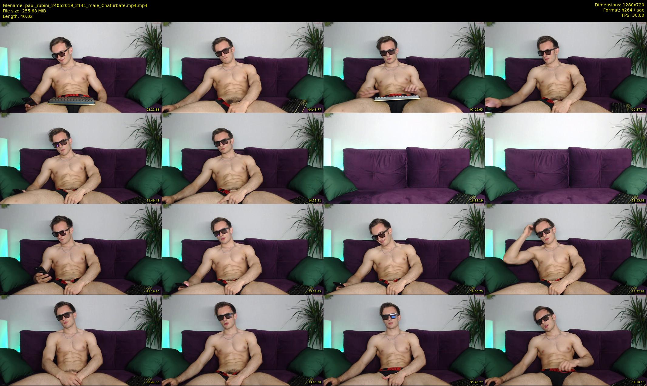 paul_rubini — 41 minute Chaturbate male cam show recording, 720p, May 24, 2019