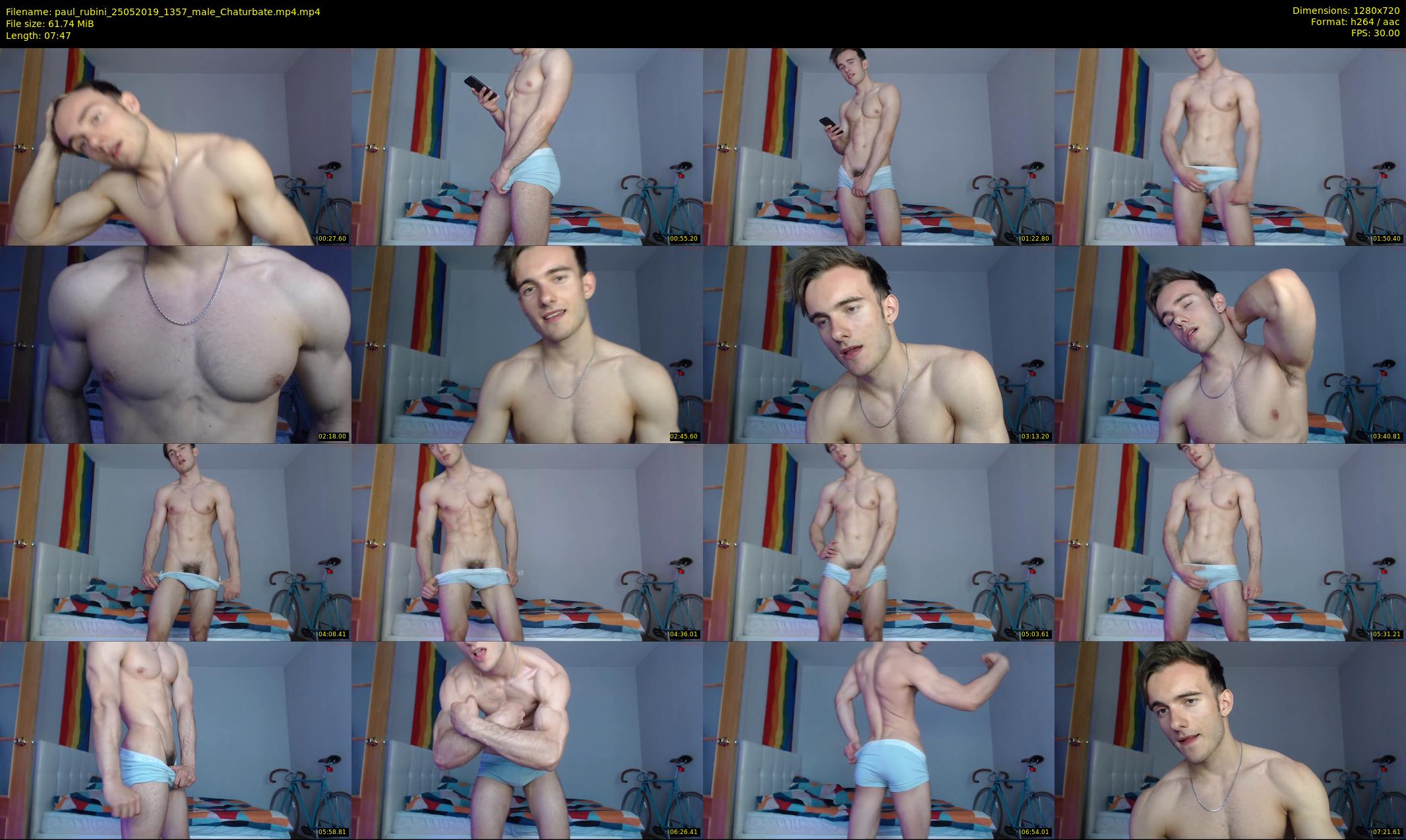 paul_rubini — 8 minute Chaturbate male cam show recording, 720p, May 25, 2019