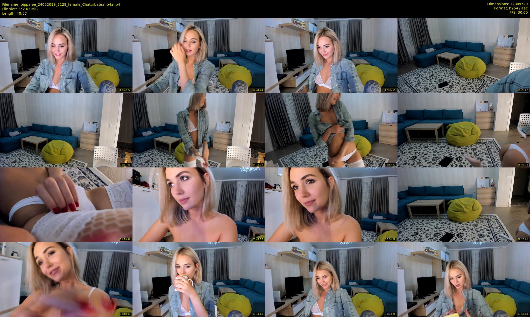 pippalee — 41 minute Chaturbate female cam show recording, 720p, May 24, 2019