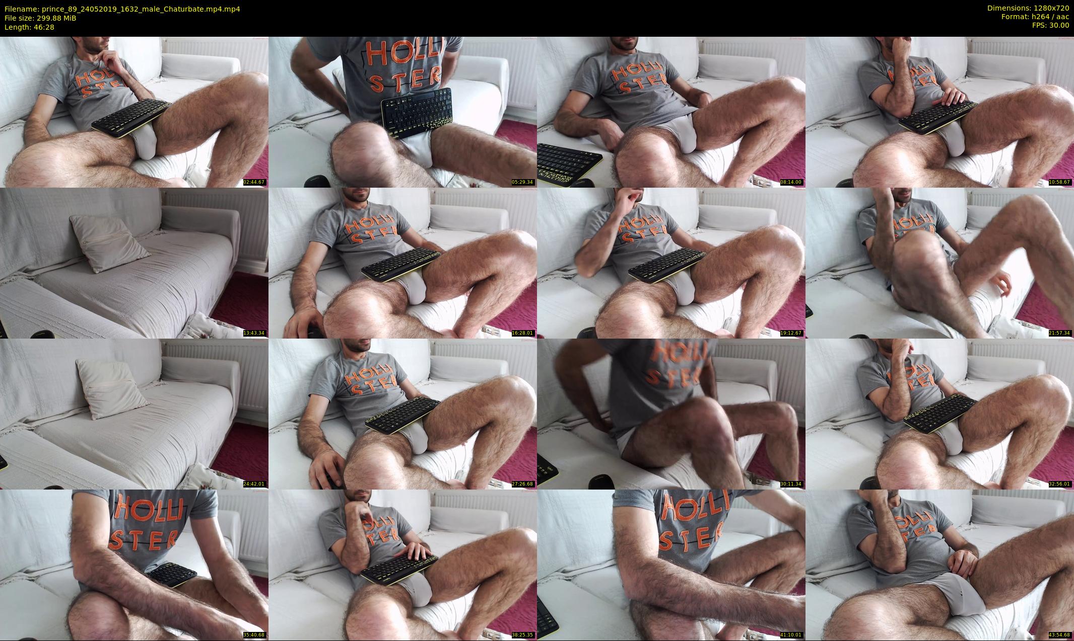 prince_89 — 47 minute Chaturbate male cam show recording, 720p, May 24, 2019