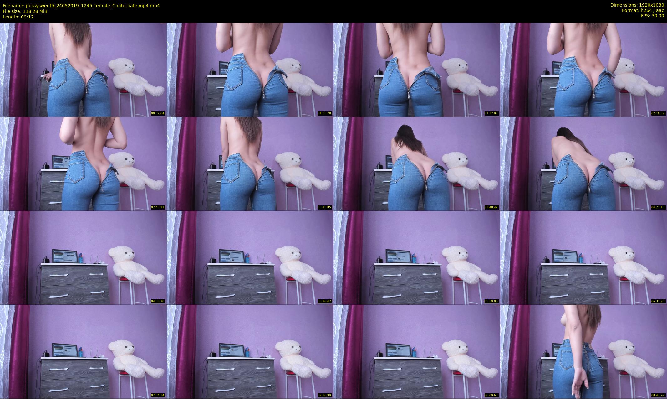 pussysweet9 — 10 minute Chaturbate female cam show recording, 1080p, May 24, 2019
