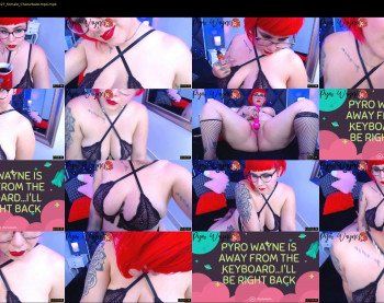 pyrowayne — 93 minute Chaturbate female cam show recording, 720p, May 25, 2019