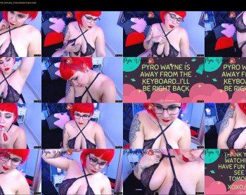 pyrowayne — 73 minute Chaturbate female cam show recording, 720p, May 25, 2019