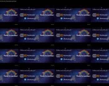 rainbowslut — 3 minute Chaturbate female cam show recording, 1080p, May 24, 2019
