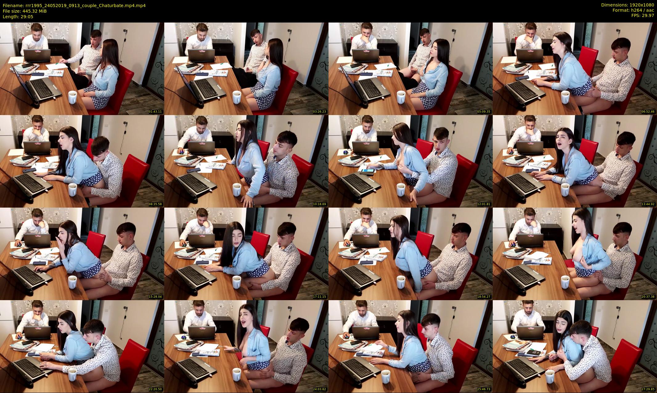 rrr1995 — 30 minute Chaturbate couple cam show recording, 1080p, May 24, 2019