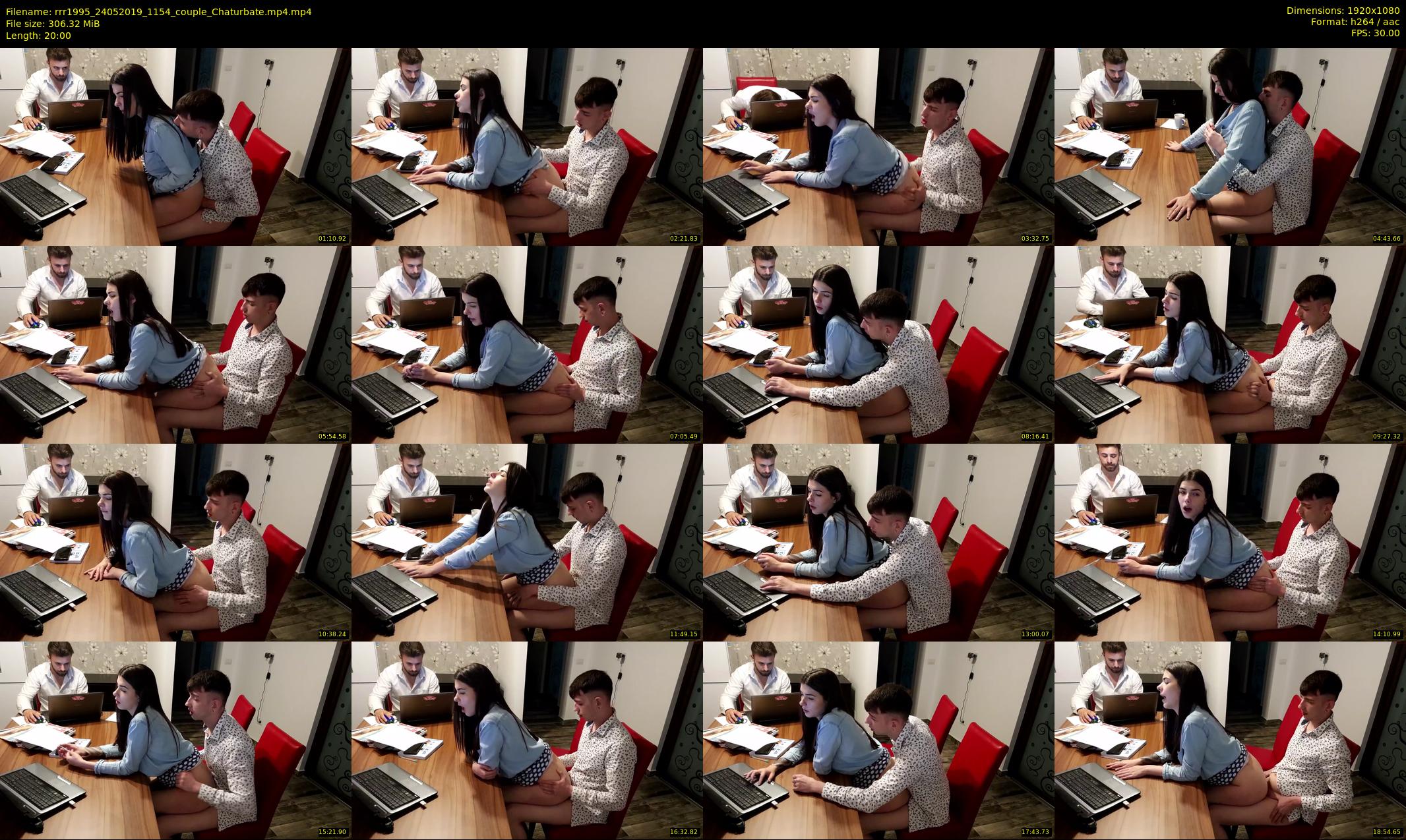 rrr1995 — 20 minute Chaturbate couple cam show recording, 1080p, May 24, 2019