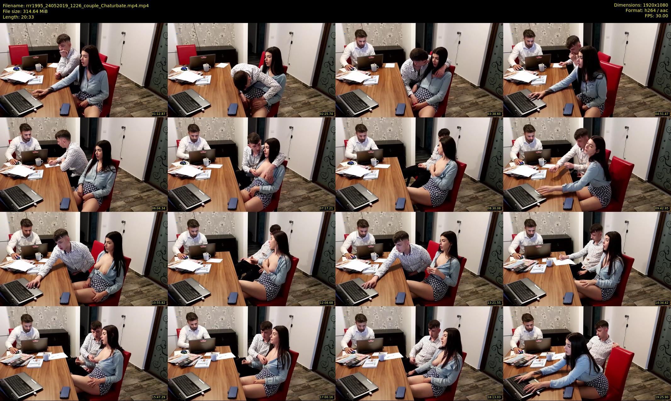 rrr1995 — 21 minute Chaturbate couple cam show recording, 1080p, May 24, 2019