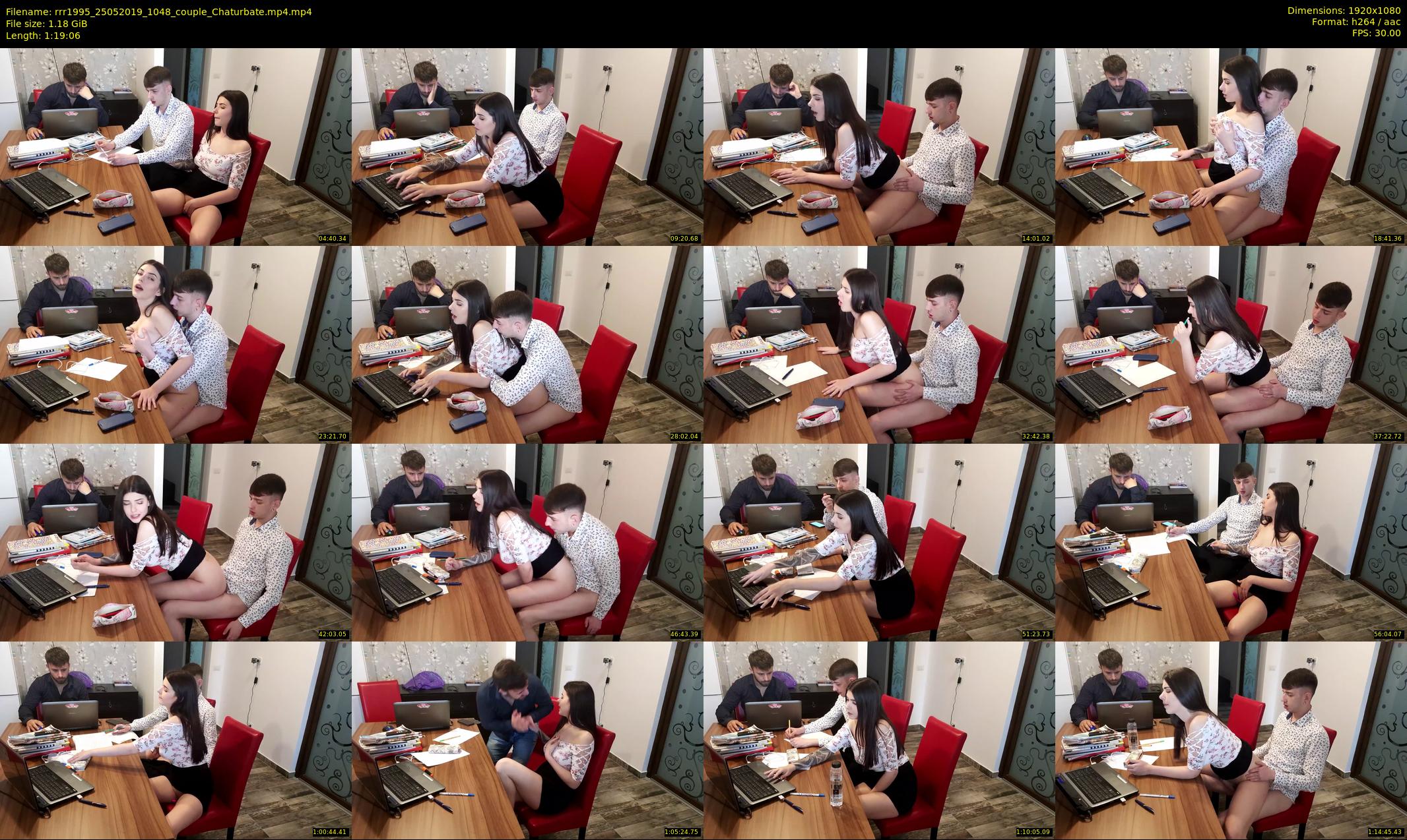 rrr1995 — 80 minute Chaturbate couple cam show recording, 1080p, May 25, 2019