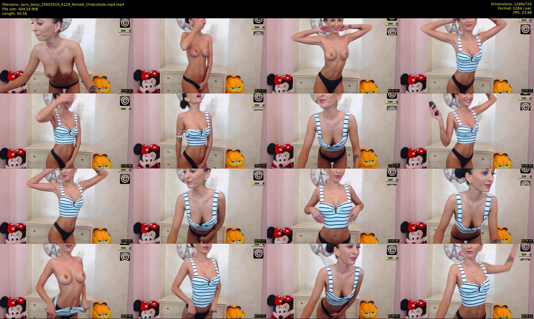 sara_daisy — 51 minute Chaturbate female cam show recording, 720p, May 25, 2019