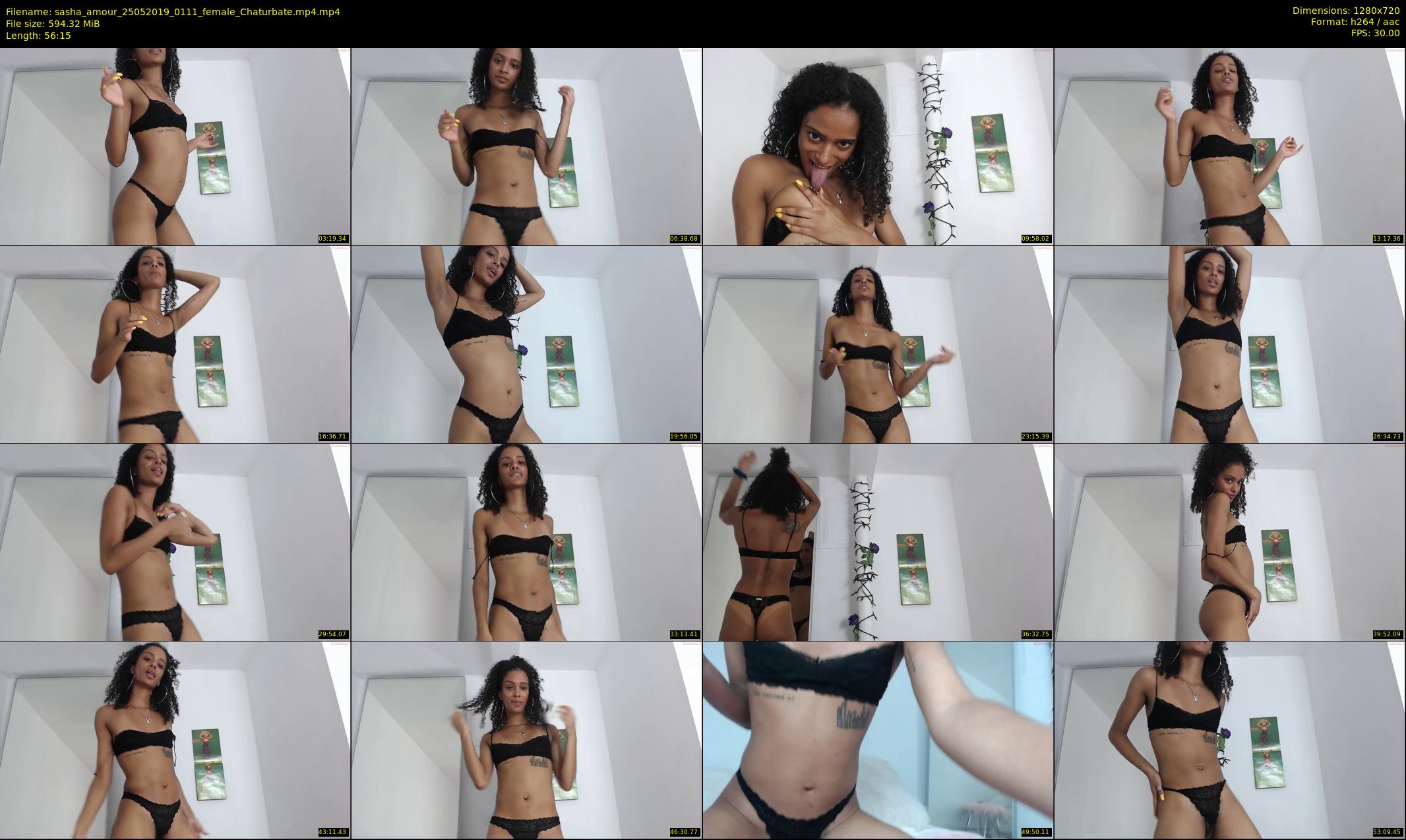 sasha_amour — 57 minute Chaturbate female cam show recording, 720p, May 25, 2019