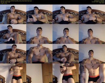 spartacozz — 45 minute Chaturbate male cam show recording, 480p, May 25, 2019
