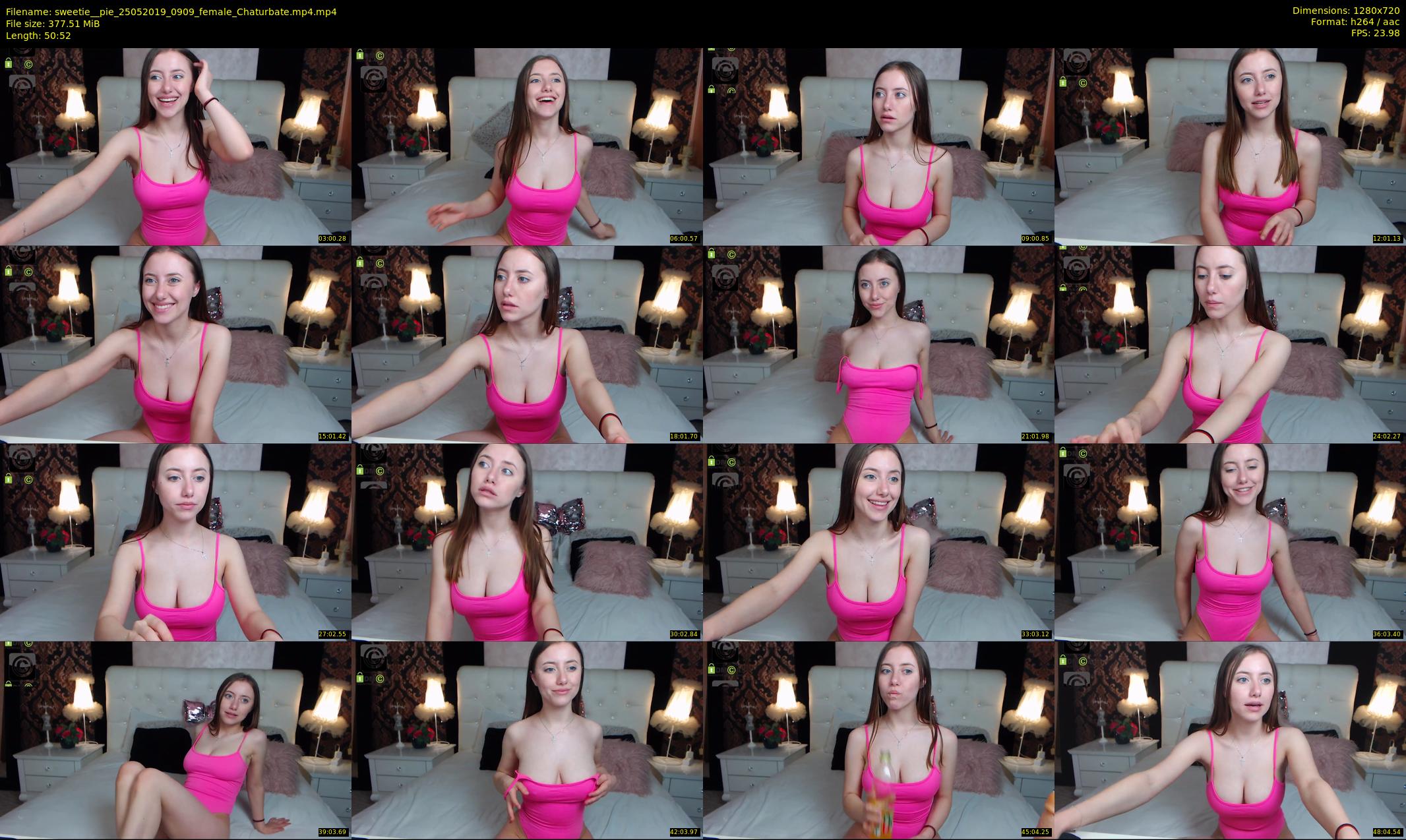 sweetie__pie — 51 minute Chaturbate female cam show recording, 720p, May 25, 2019
