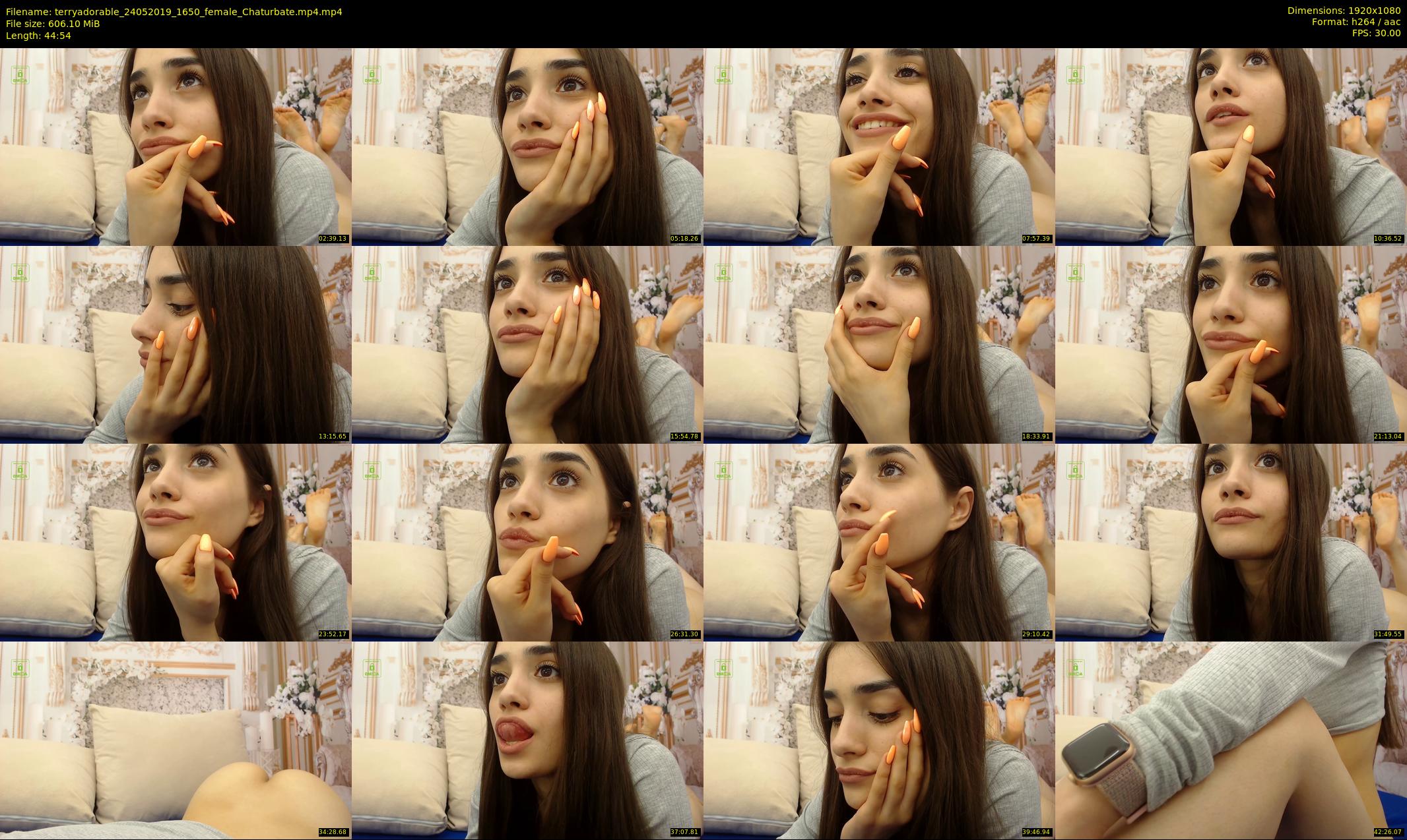 terryadorable — 45 minute Chaturbate female cam show recording, 1080p, May 24, 2019