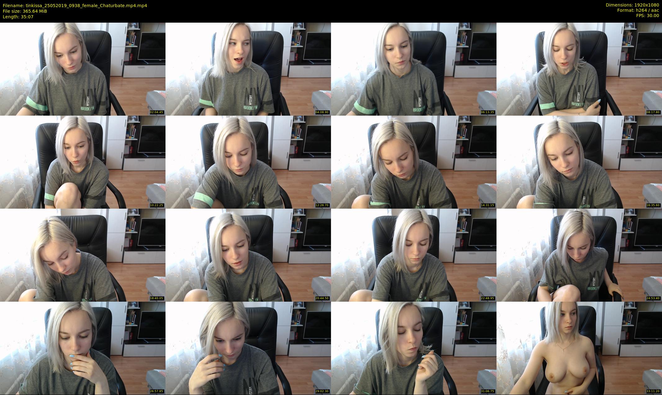 tinkissa — 36 minute Chaturbate couple cam show recording, 1080p, May 25, 2019