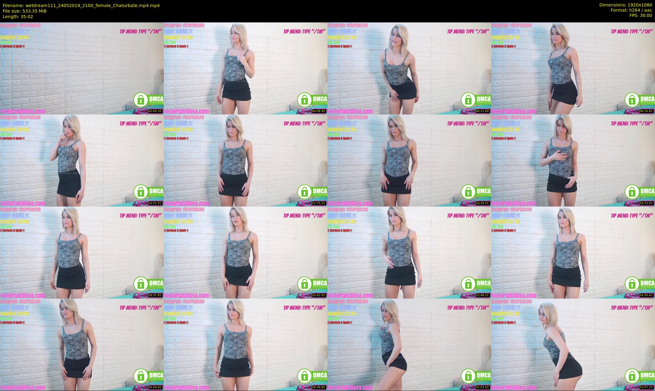 wetdream111 — 36 minute Chaturbate couple cam show recording, 1080p, May 24, 2019