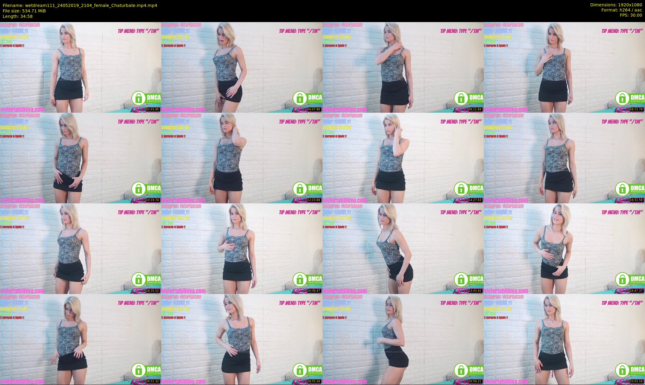 wetdream111 — 35 minute Chaturbate couple cam show recording, 1080p, May 24, 2019