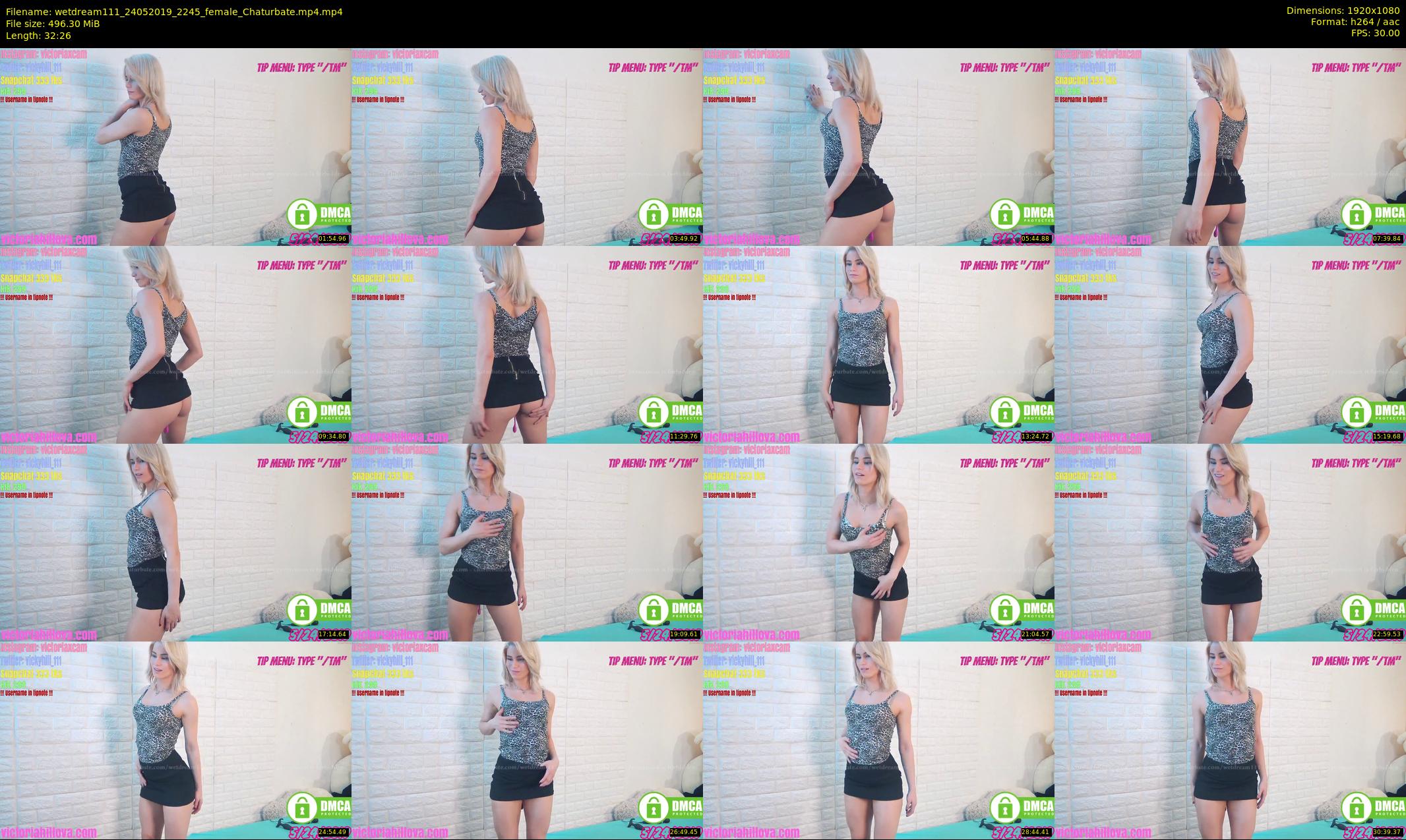 wetdream111 — 33 minute Chaturbate couple cam show recording, 1080p, May 24, 2019