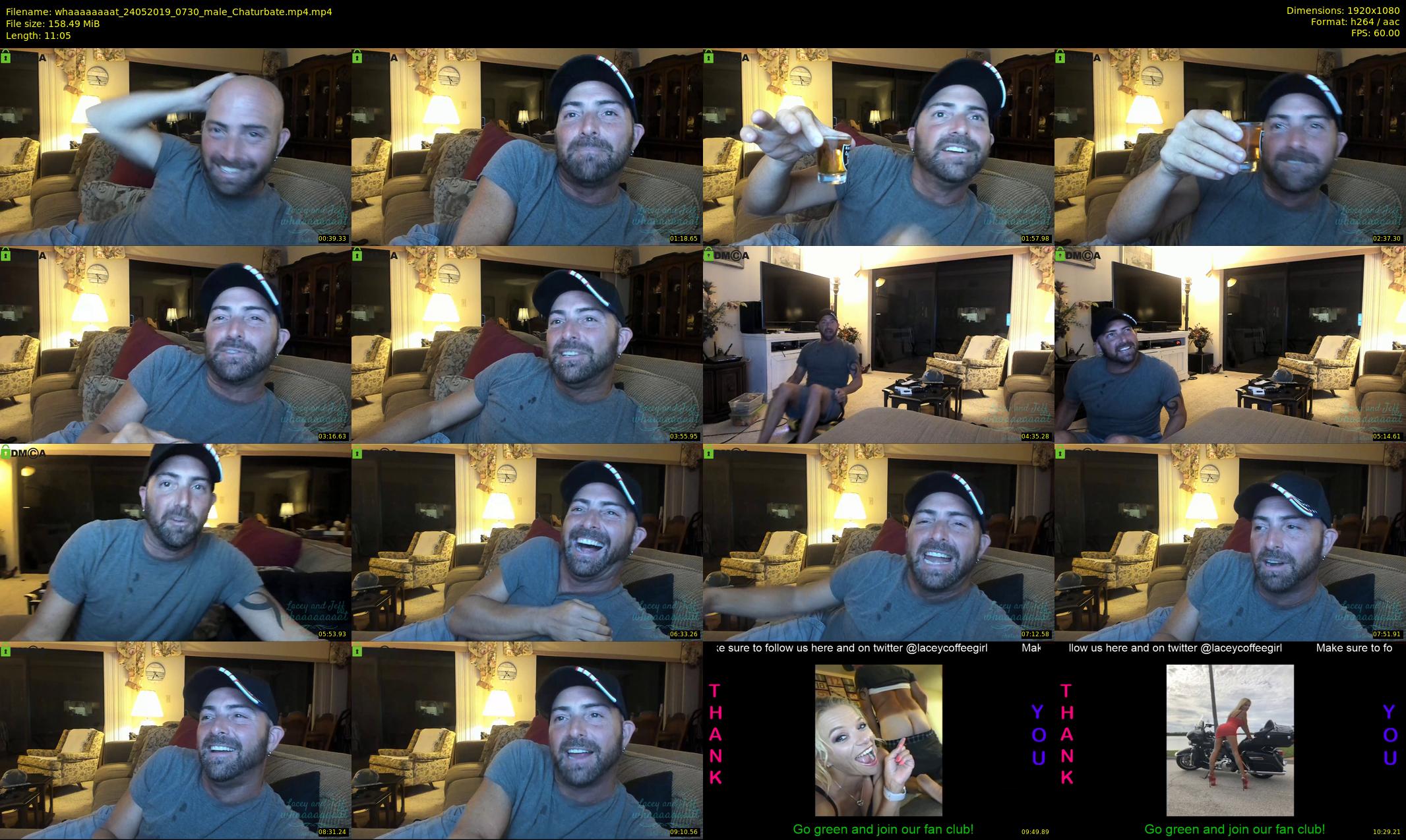 whaaaaaaaat — 12 minute Chaturbate couple cam show recording, 1080p, May 24, 2019