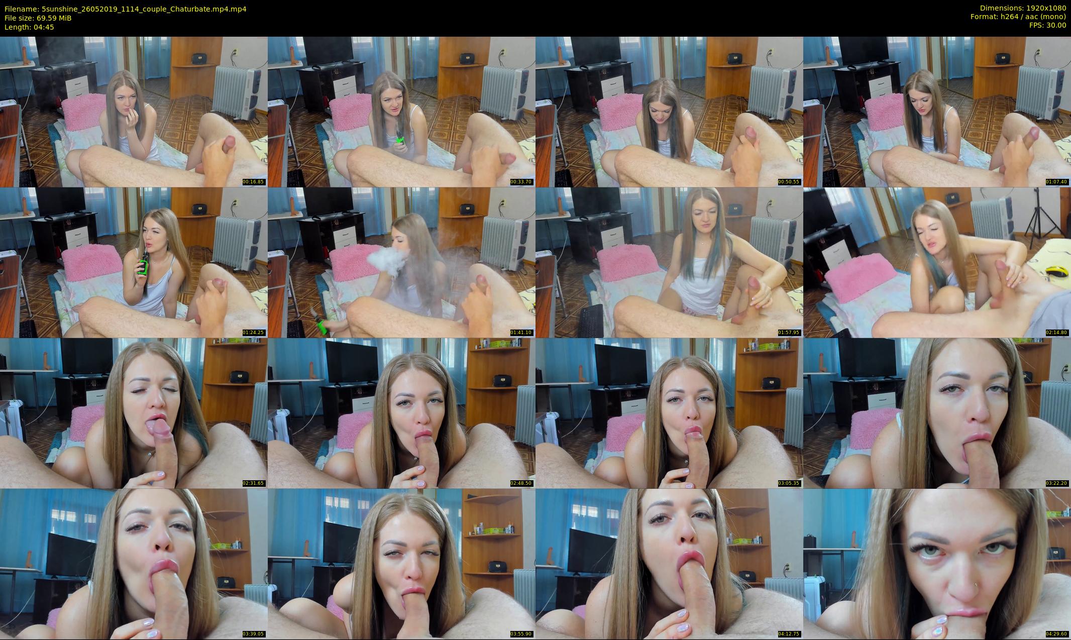 5sunshine — 5 minute Chaturbate couple cam show recording, 1080p, May 26, 2019