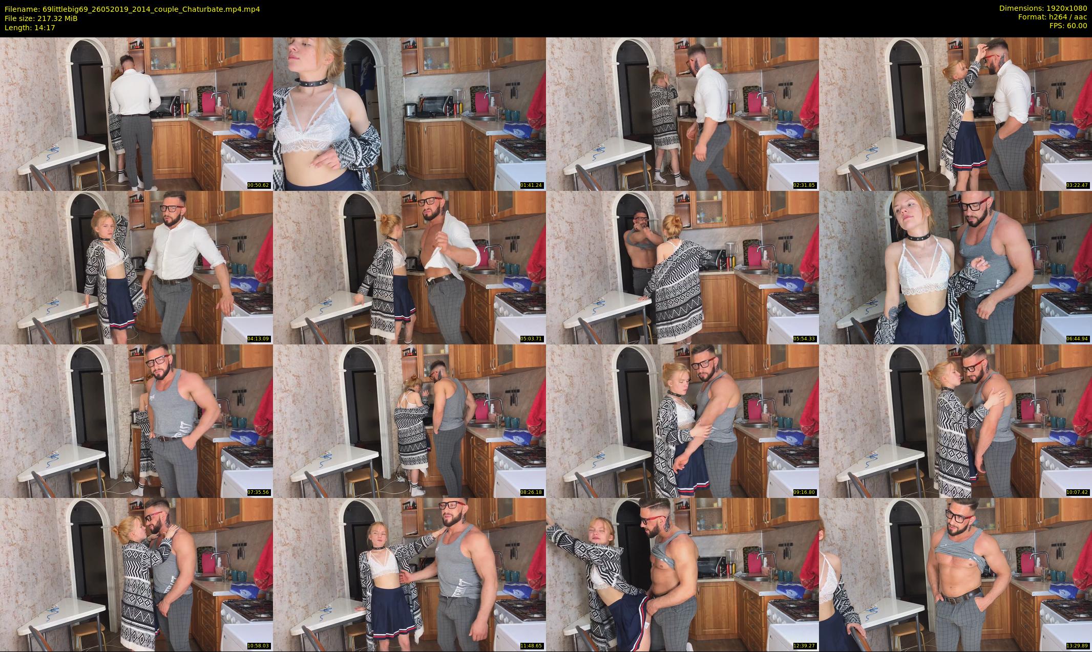69littlebig69 — 15 minute Chaturbate couple cam show recording, 1080p, May 26, 2019