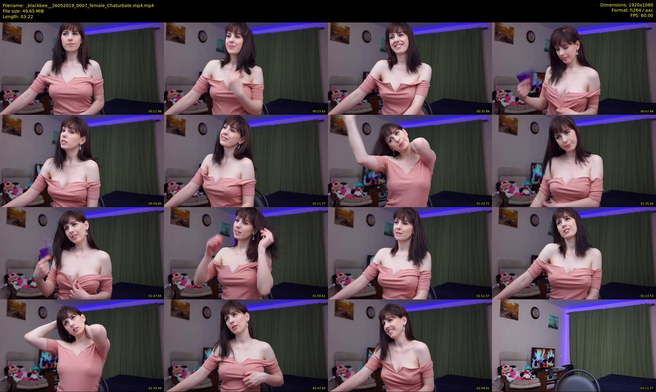 _blackbee_ — 4 minute Chaturbate female cam show recording, 1080p, May 26, 2019