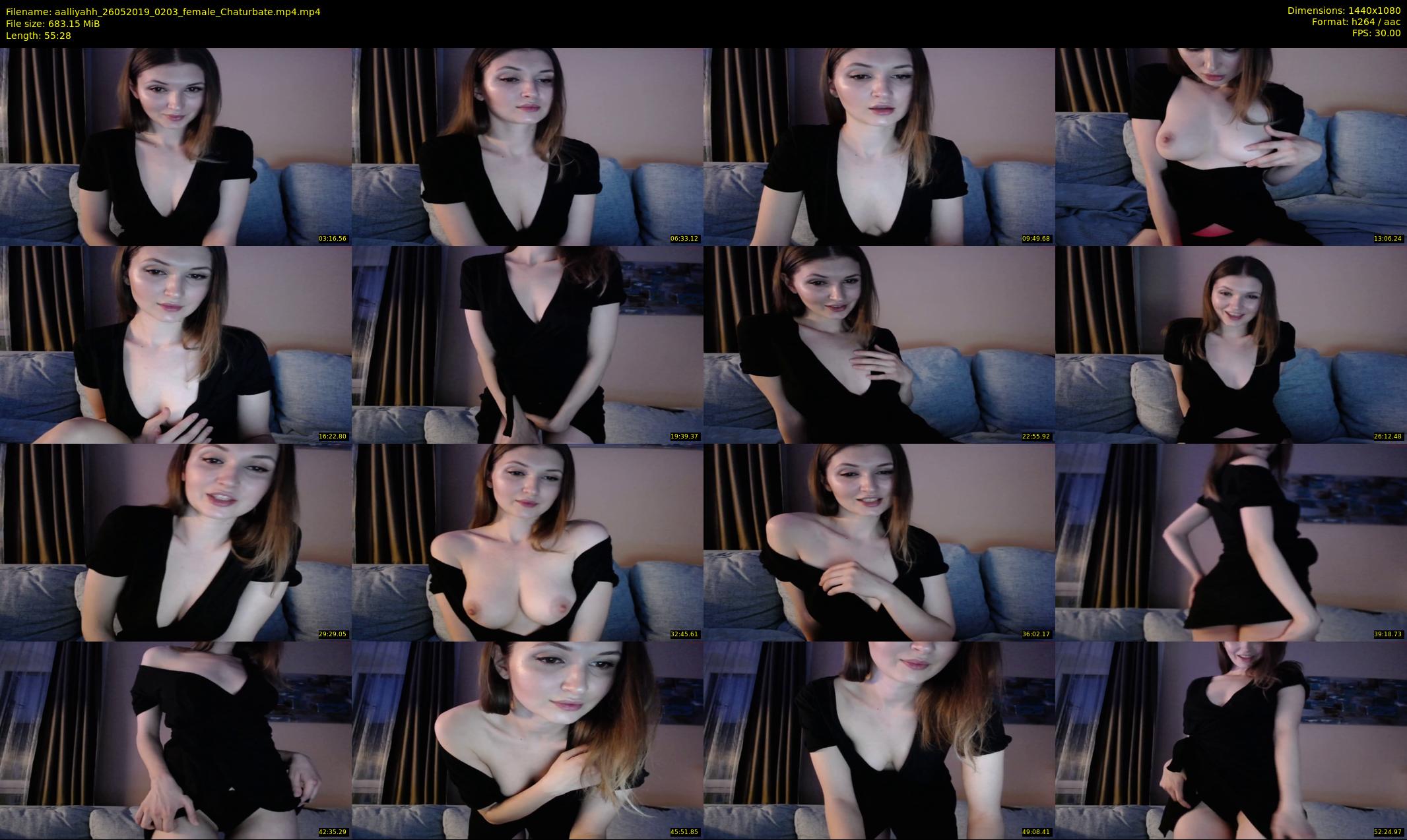 aalliyahh — 56 minute Chaturbate female cam show recording, 1080p, May 26, 2019