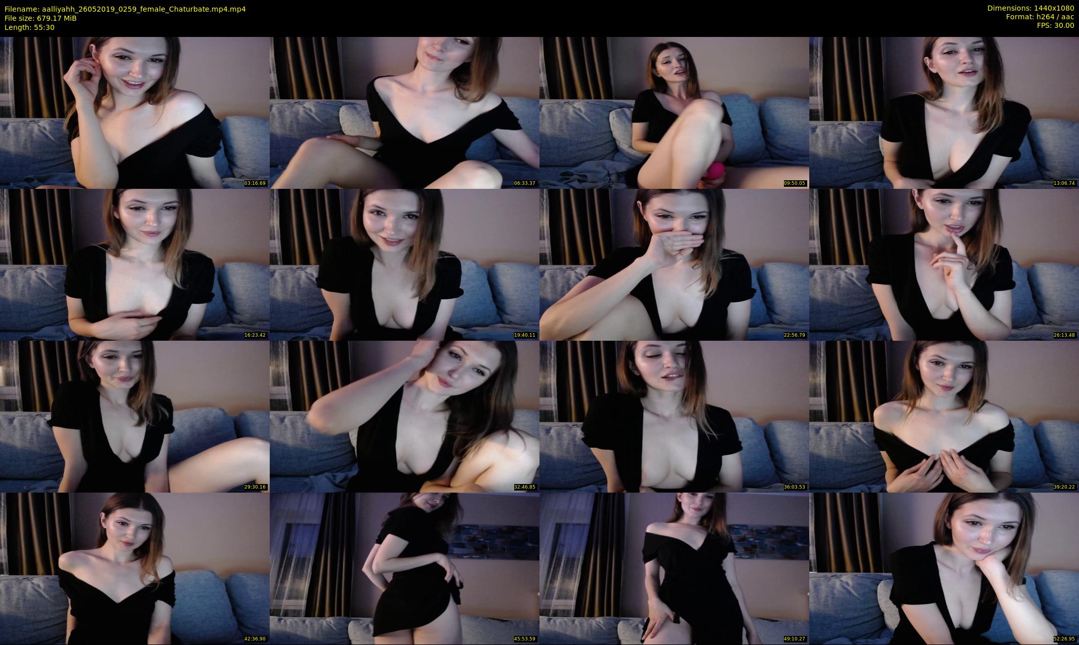 aalliyahh — 56 minute Chaturbate female cam show recording, 1080p, May 26, 2019