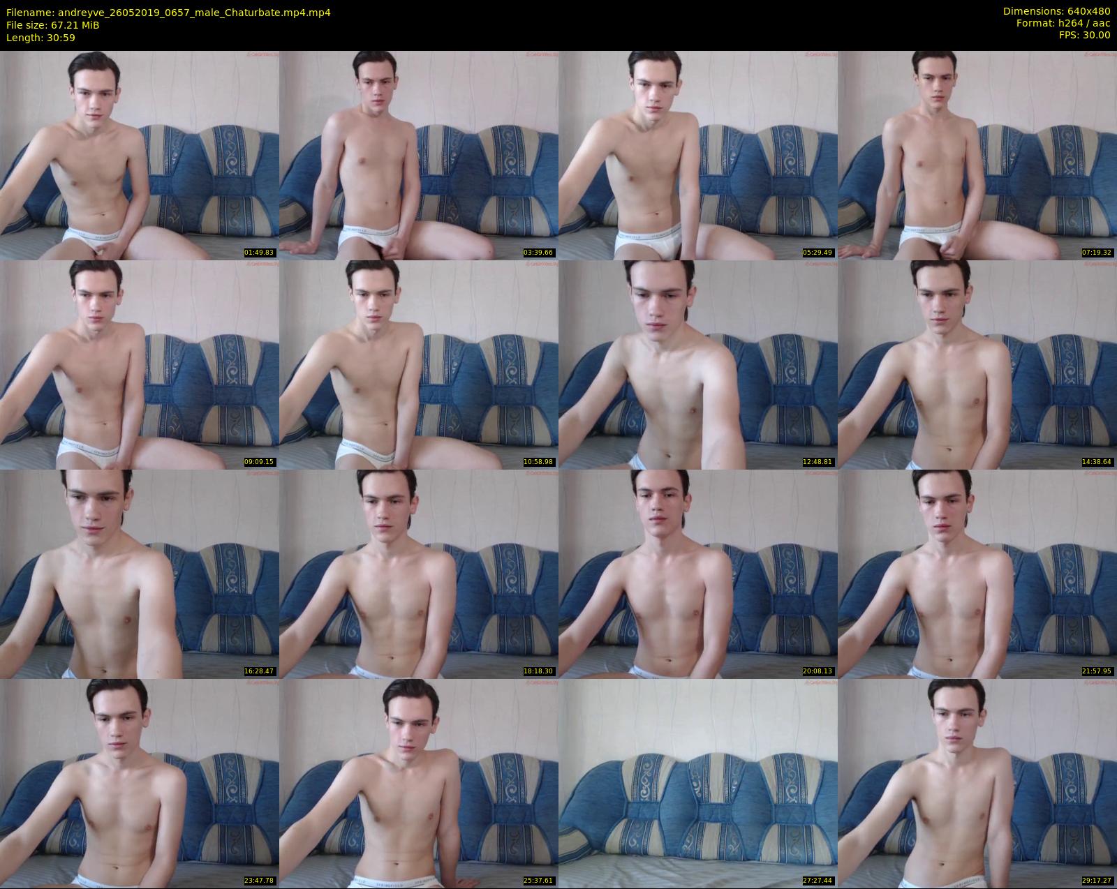 andreyve — 31 minute Chaturbate male cam show recording, 480p, May 26, 2019