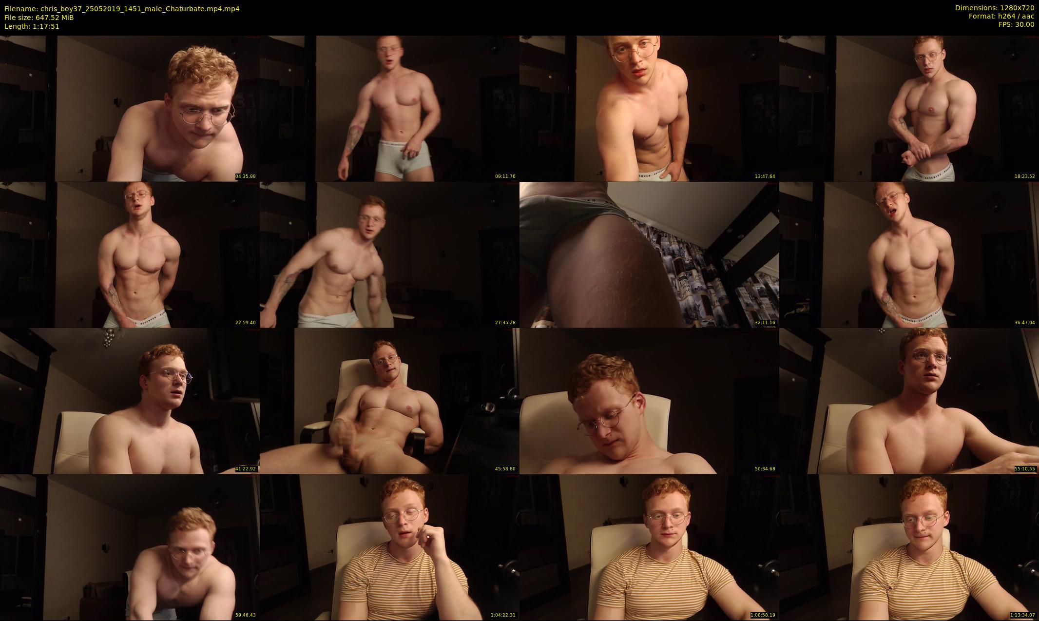 chris_boy37 — 78 minute Chaturbate male cam show recording, 720p, May 25, 2019