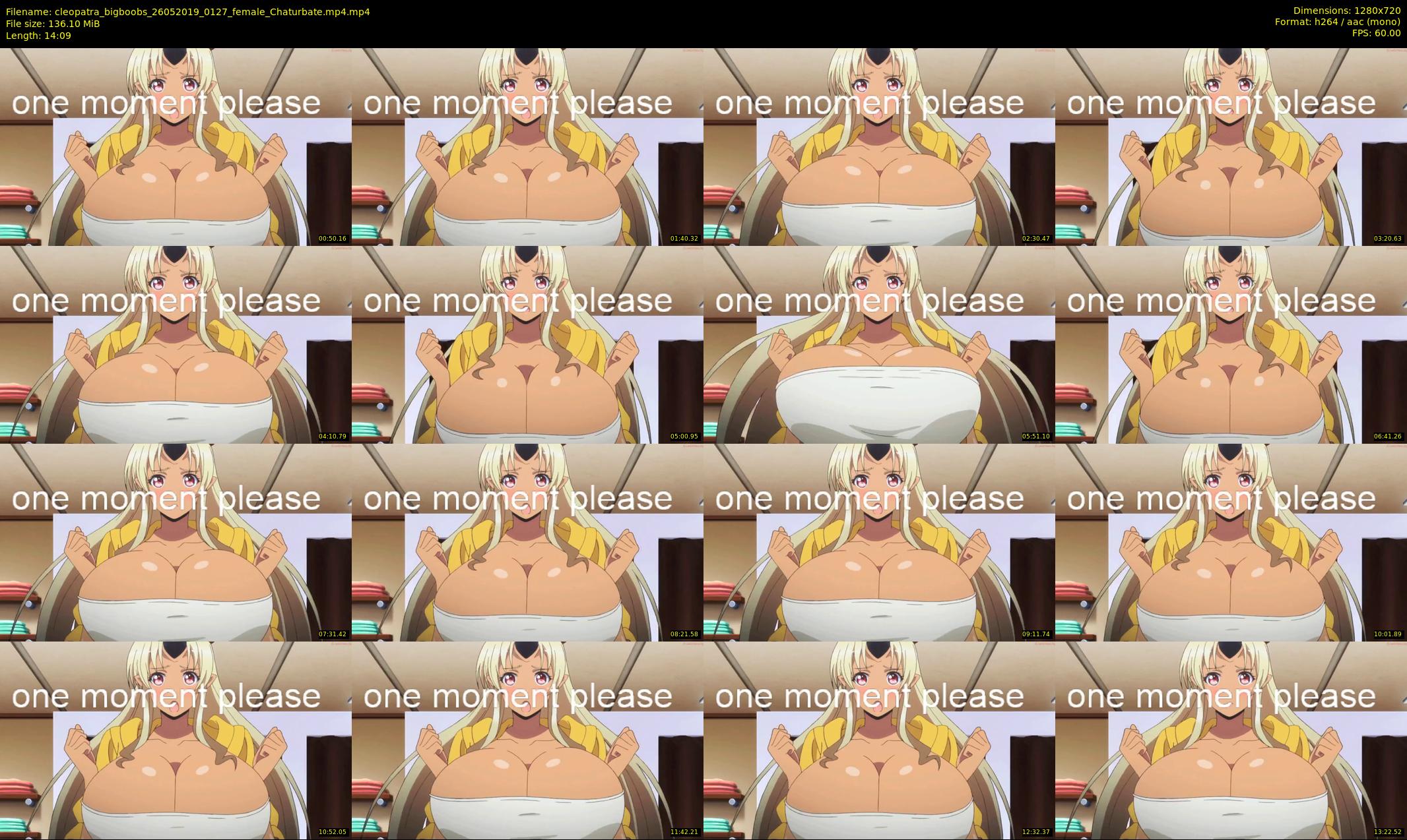 cleopatra_bigboobs — 15 minute Chaturbate female cam show recording, 720p, May 26, 2019