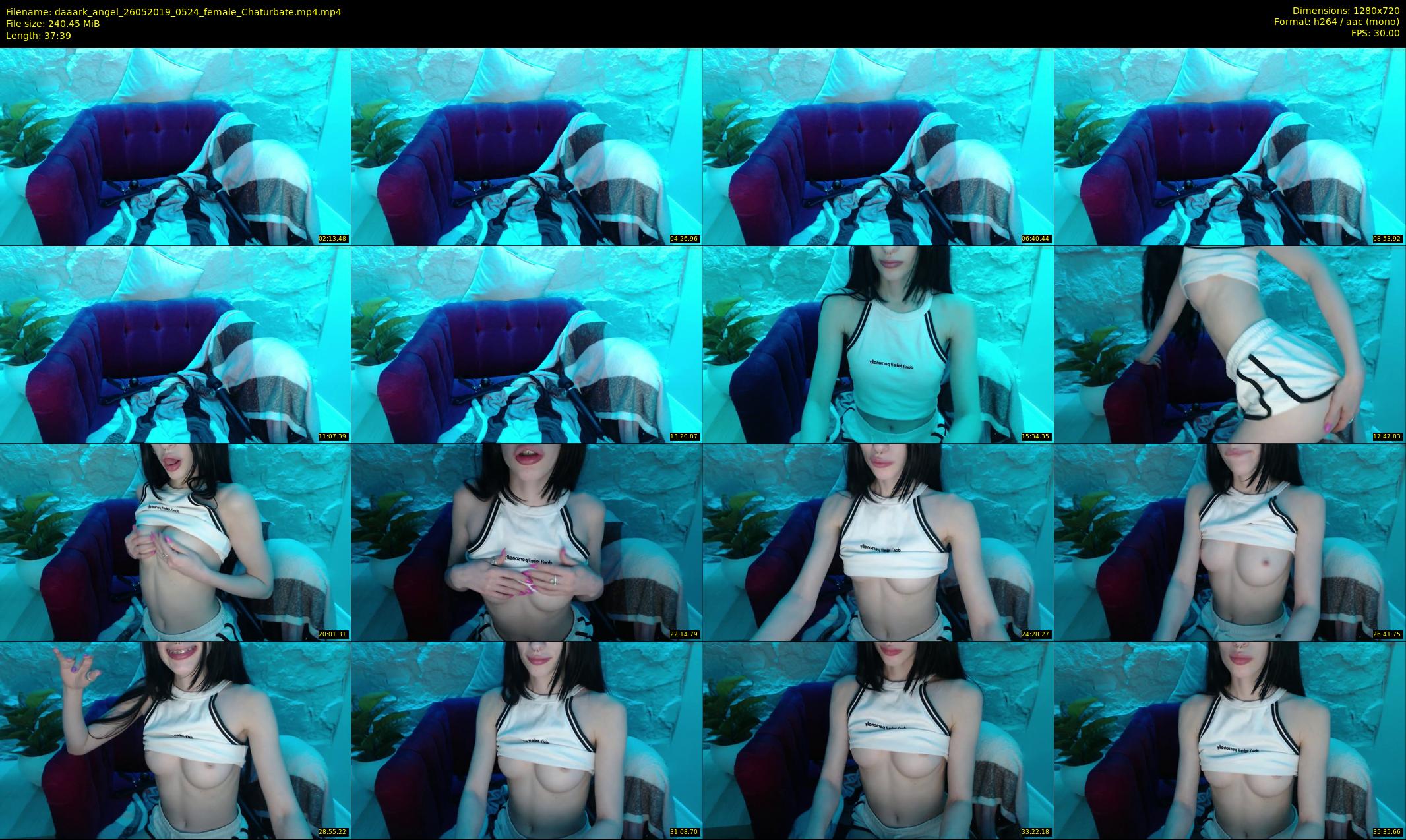 daaark_angel — 38 minute Chaturbate female cam show recording, 720p, May 26, 2019