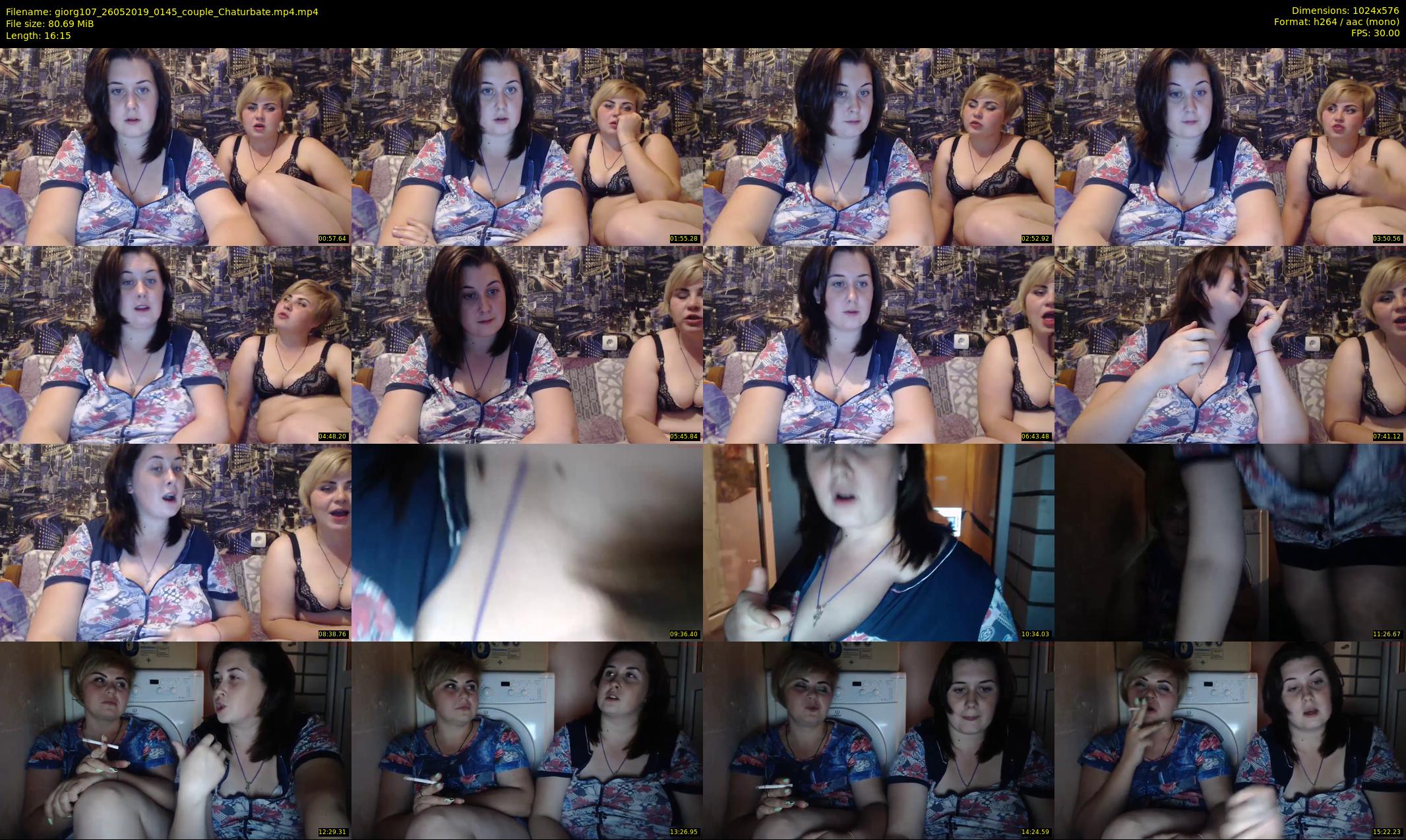 giorg107 — 17 minute Chaturbate couple cam show recording, 480p, May 26, 2019