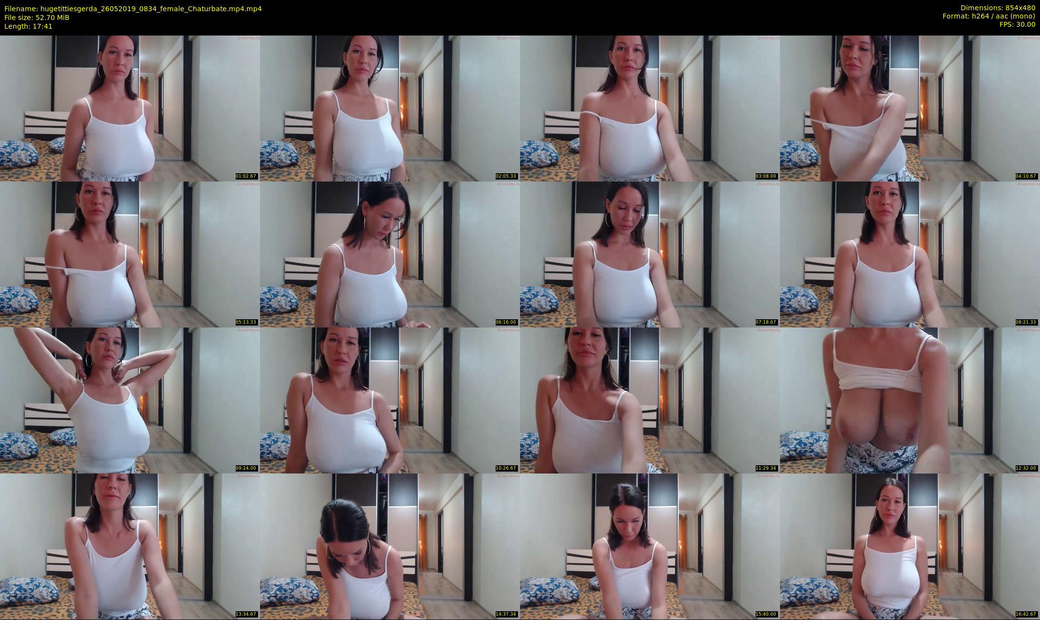 hugetittiesgerda — 18 minute Chaturbate female cam show recording, 480p, May 26, 2019
