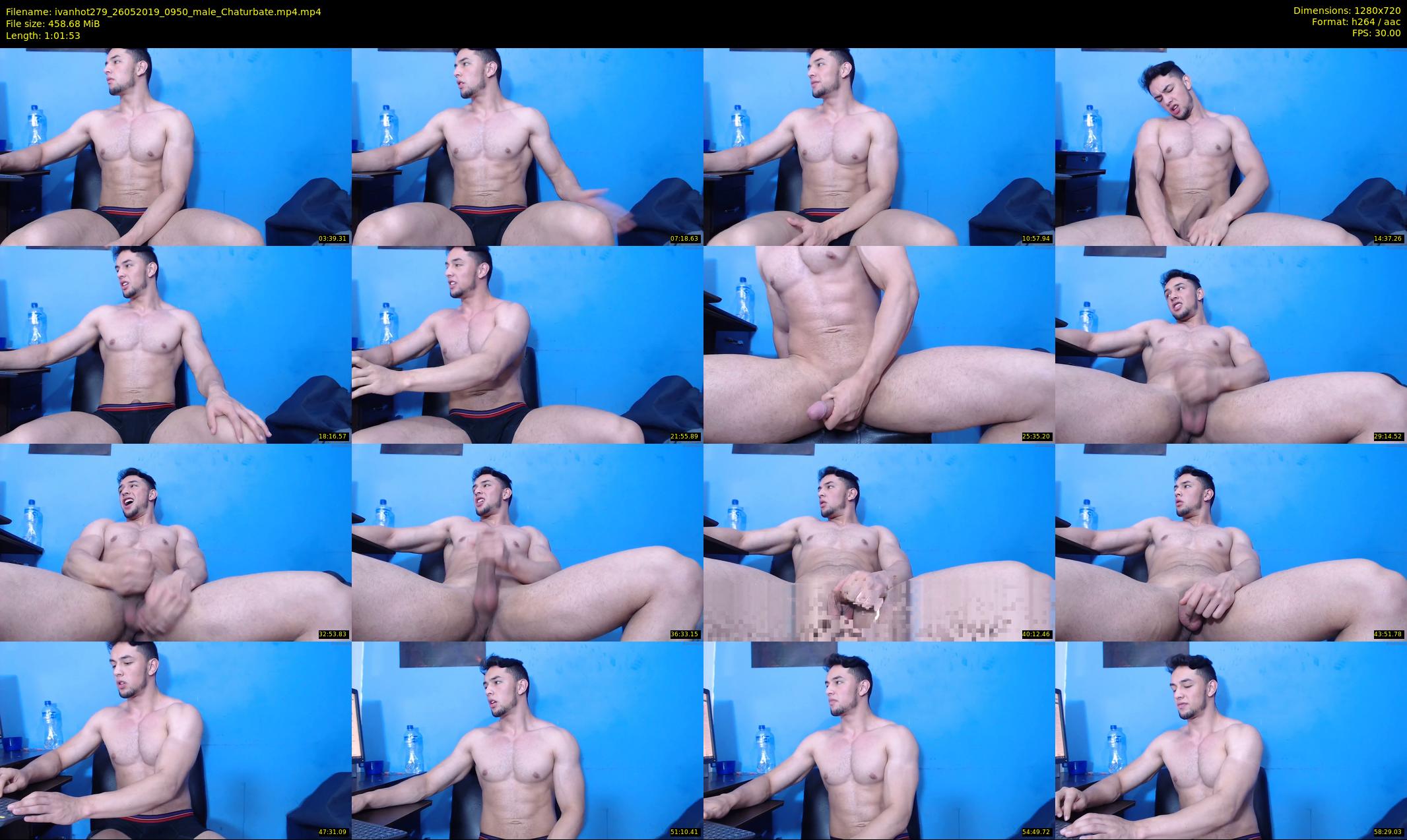 ivanhot279 — 62 minute Chaturbate male cam show recording, 720p, May 26, 2019