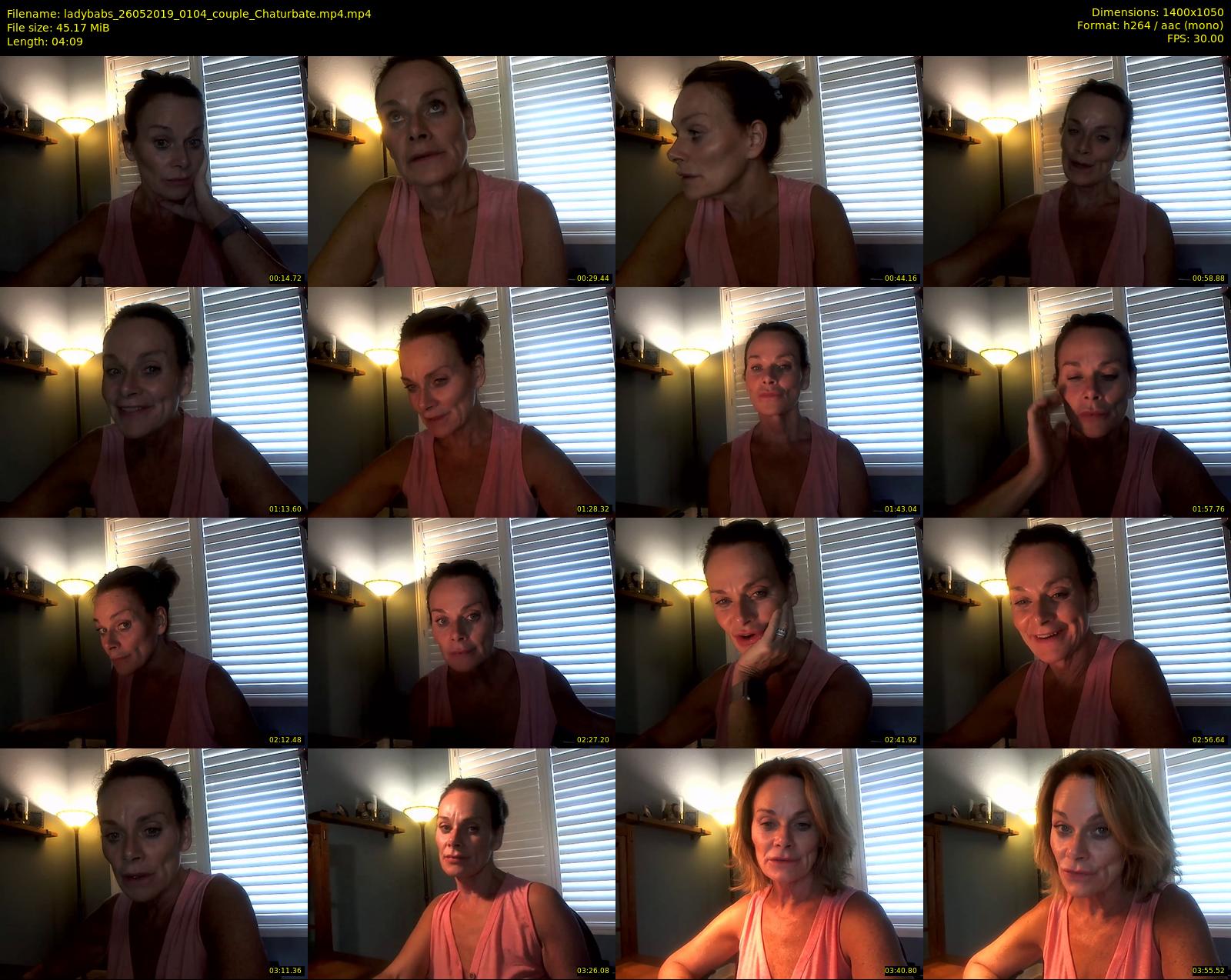 ladybabs — 5 minute Chaturbate female cam show recording, 720p, May 26, 2019
