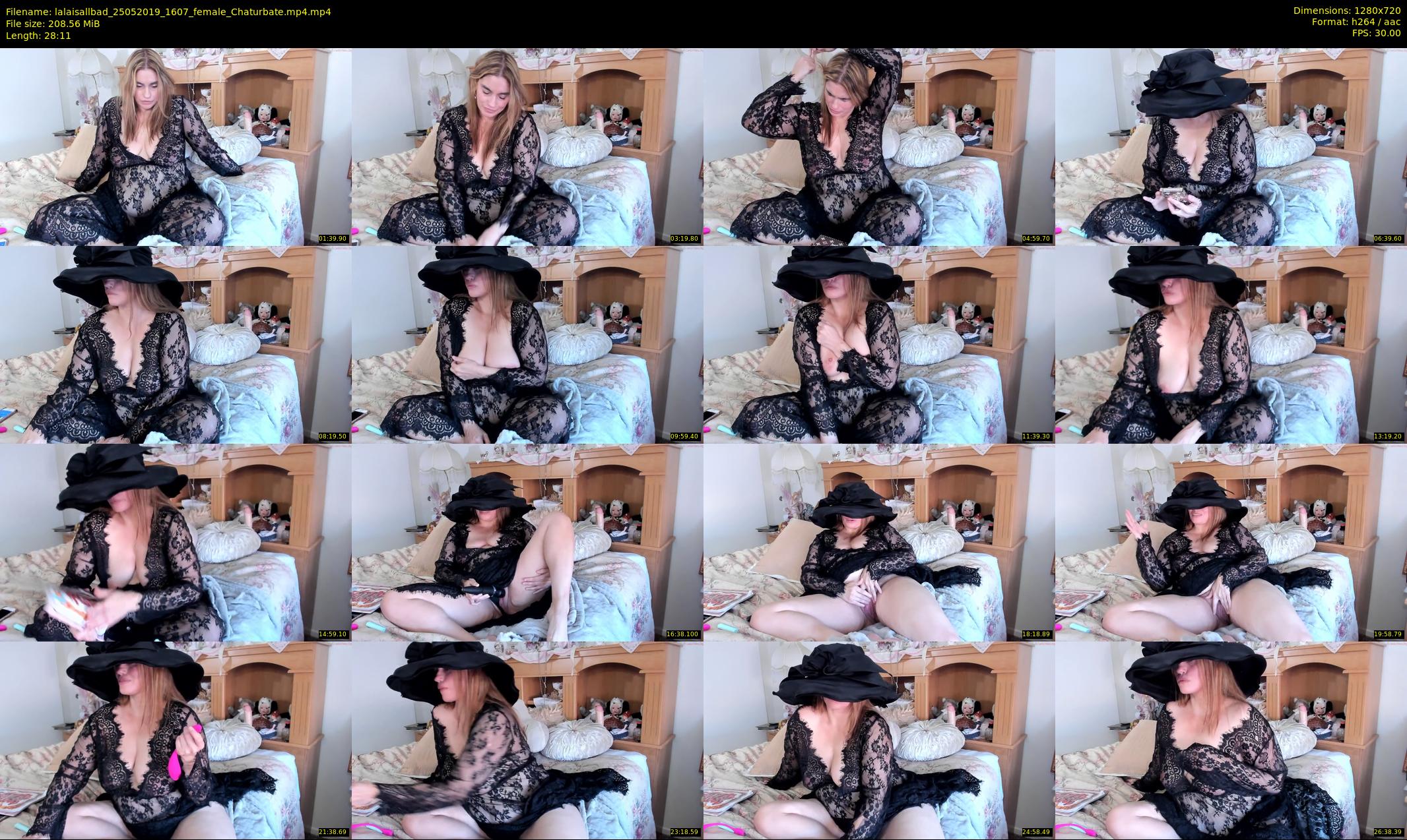 lalaisallbad — 29 minute Chaturbate female cam show recording, 720p, May 25, 2019