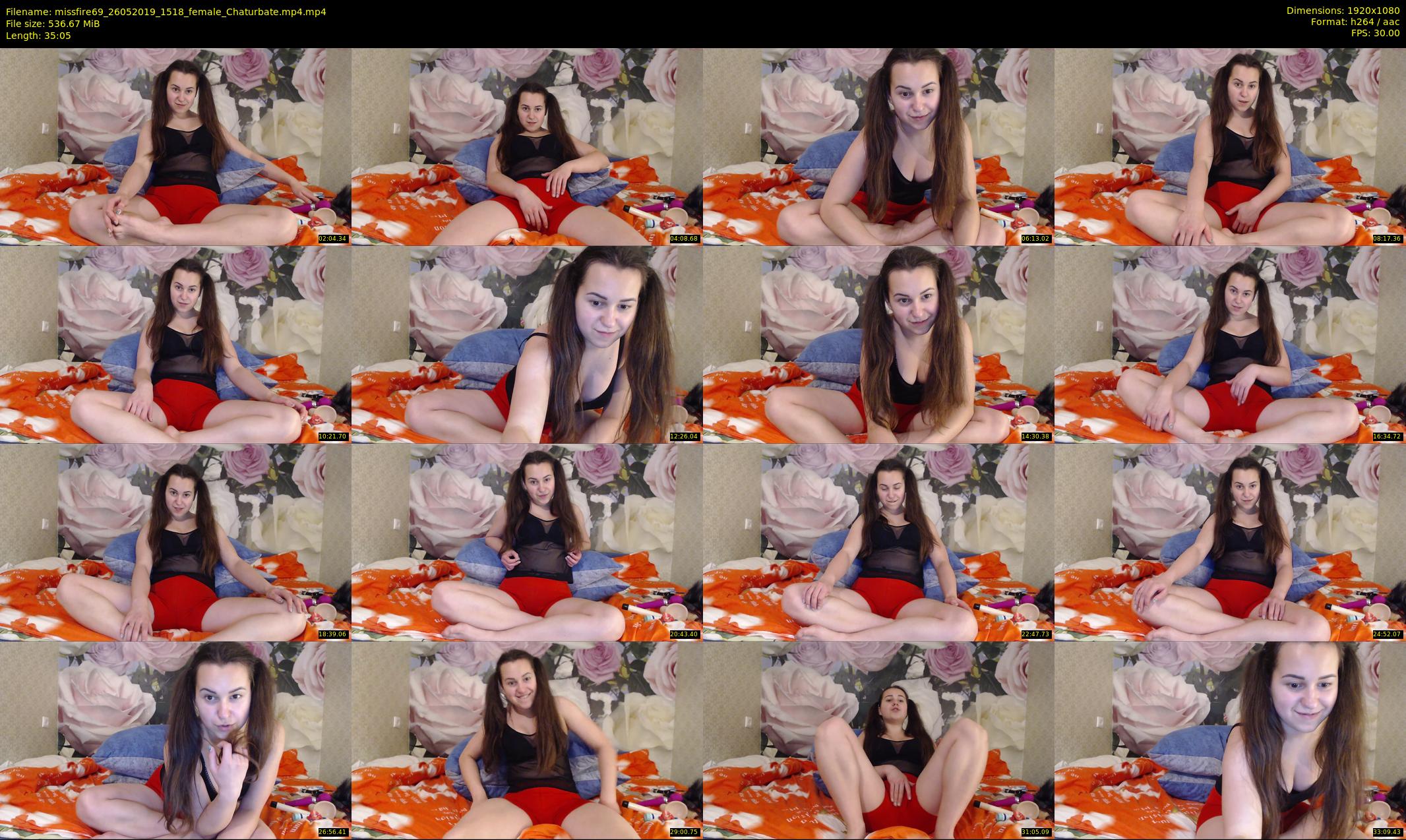missfire69 — 36 minute Chaturbate female cam show recording, 1080p, May 26, 2019