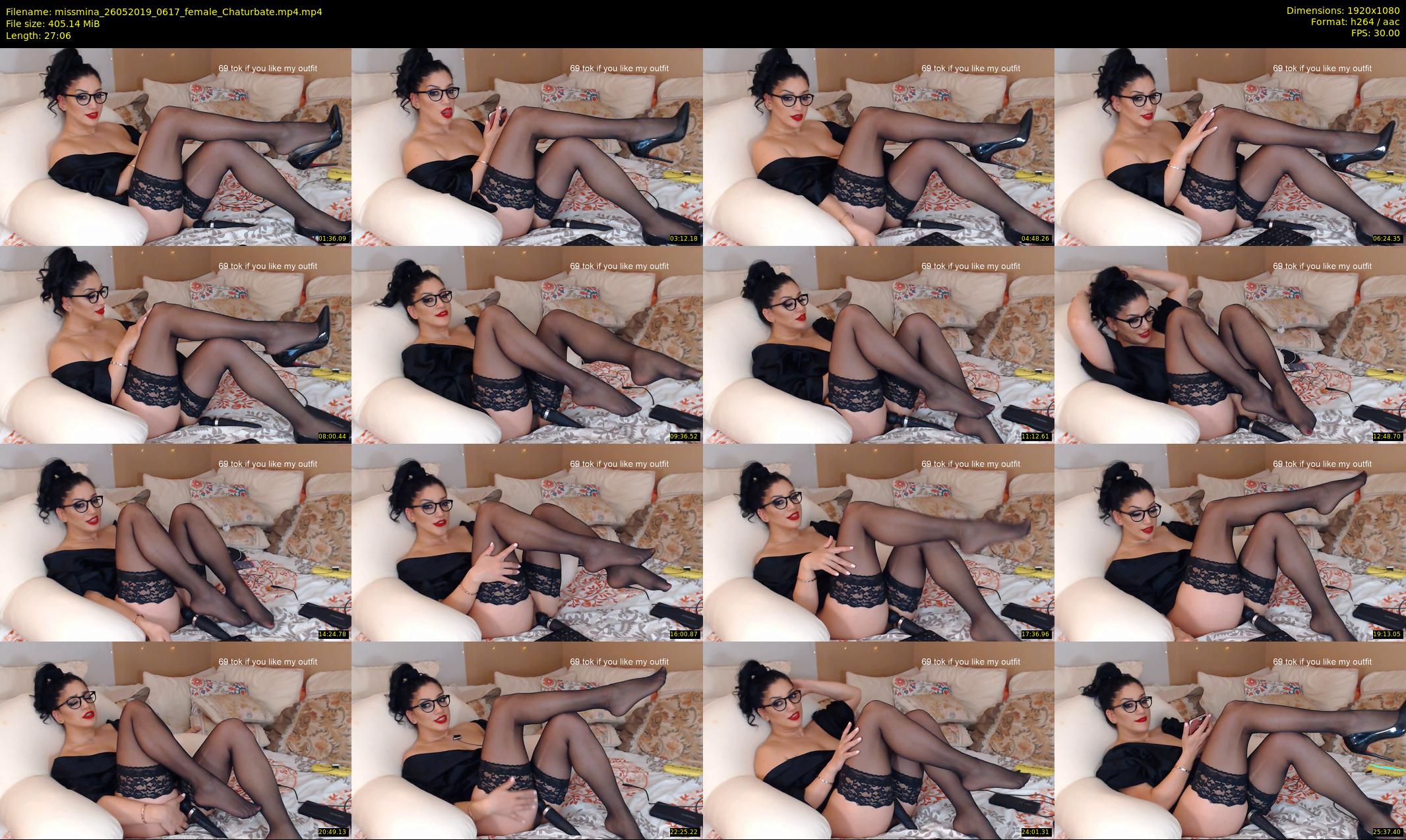 missmina — 28 minute Chaturbate female cam show recording, 1080p, May 26, 2019