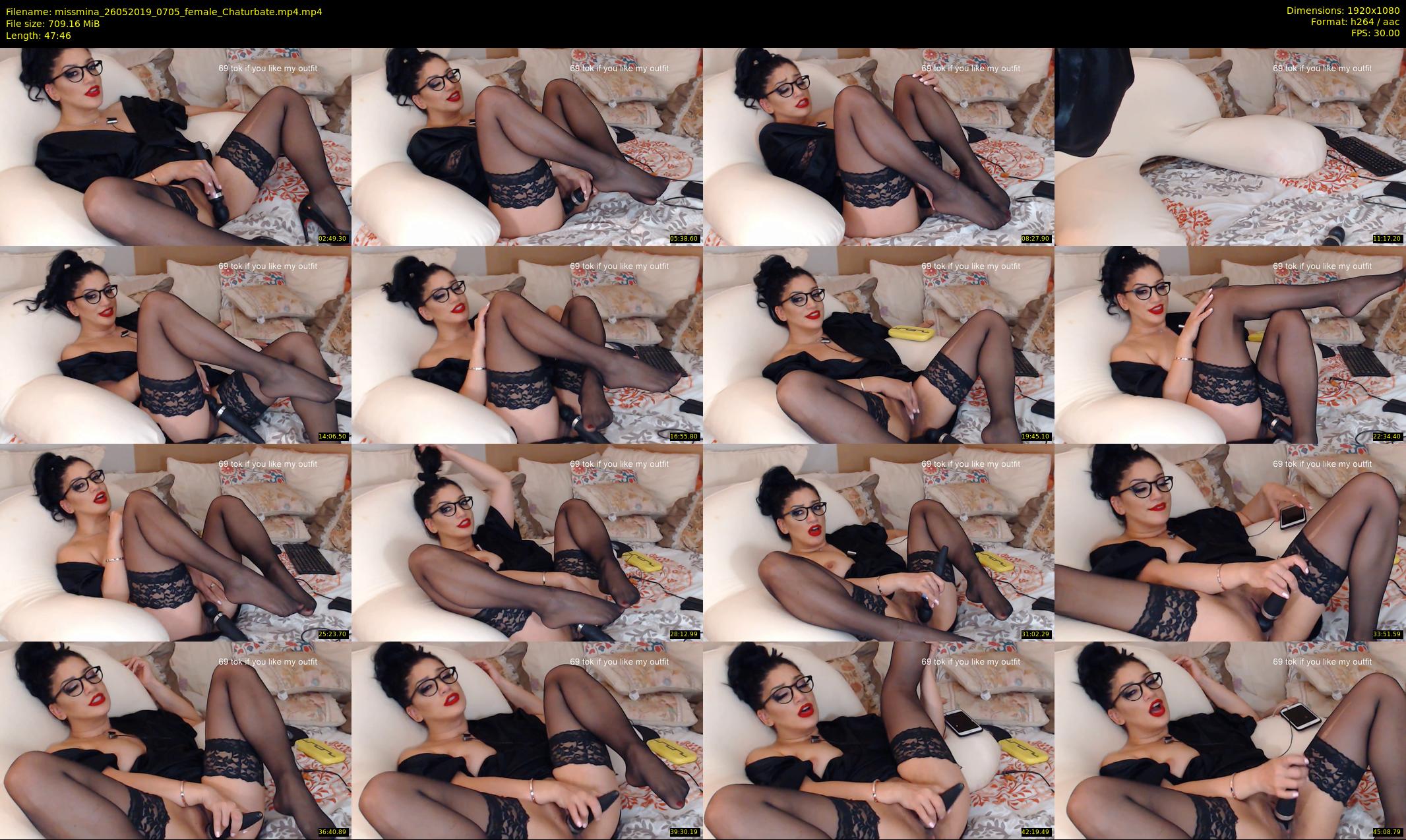 missmina — 48 minute Chaturbate female cam show recording, 1080p, May 26, 2019