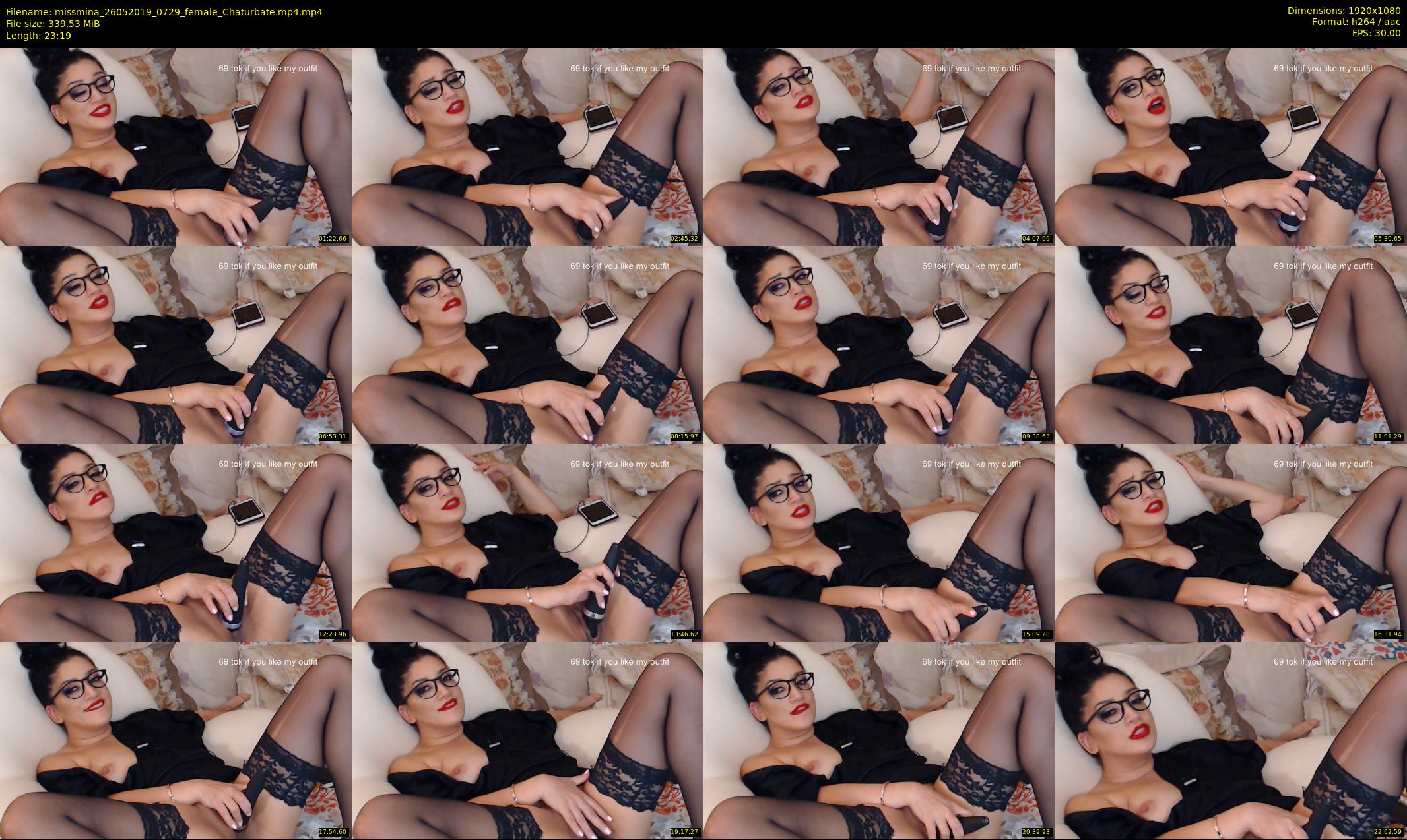 missmina — 24 minute Chaturbate female cam show recording, 1080p, May 26, 2019