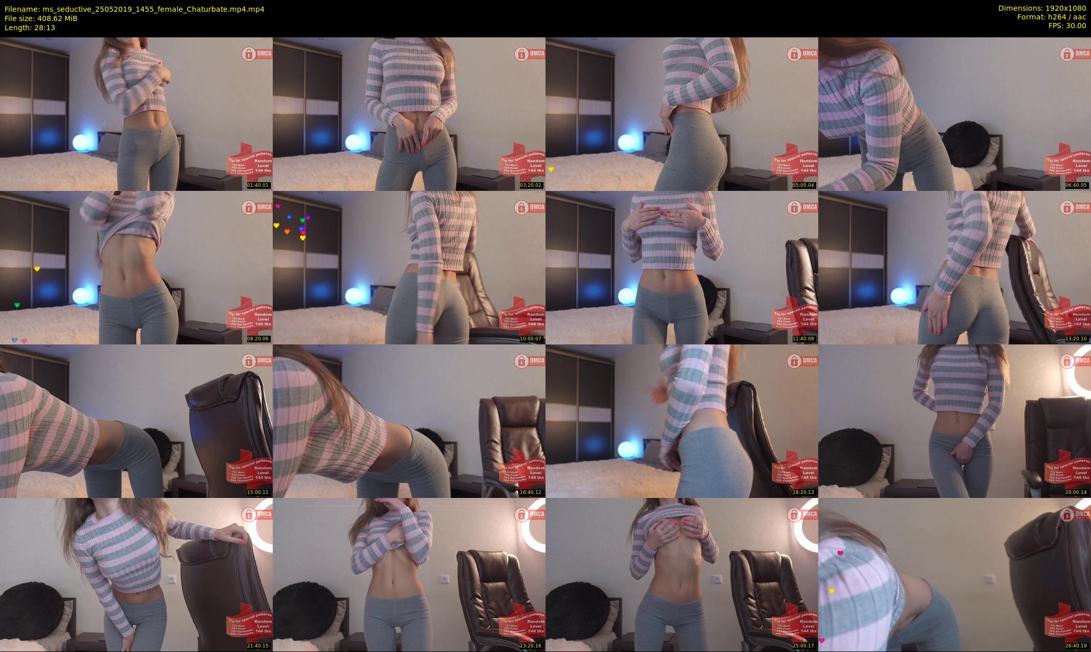 ms_seductive — 29 minute Chaturbate female cam show recording, 1080p, May 25, 2019