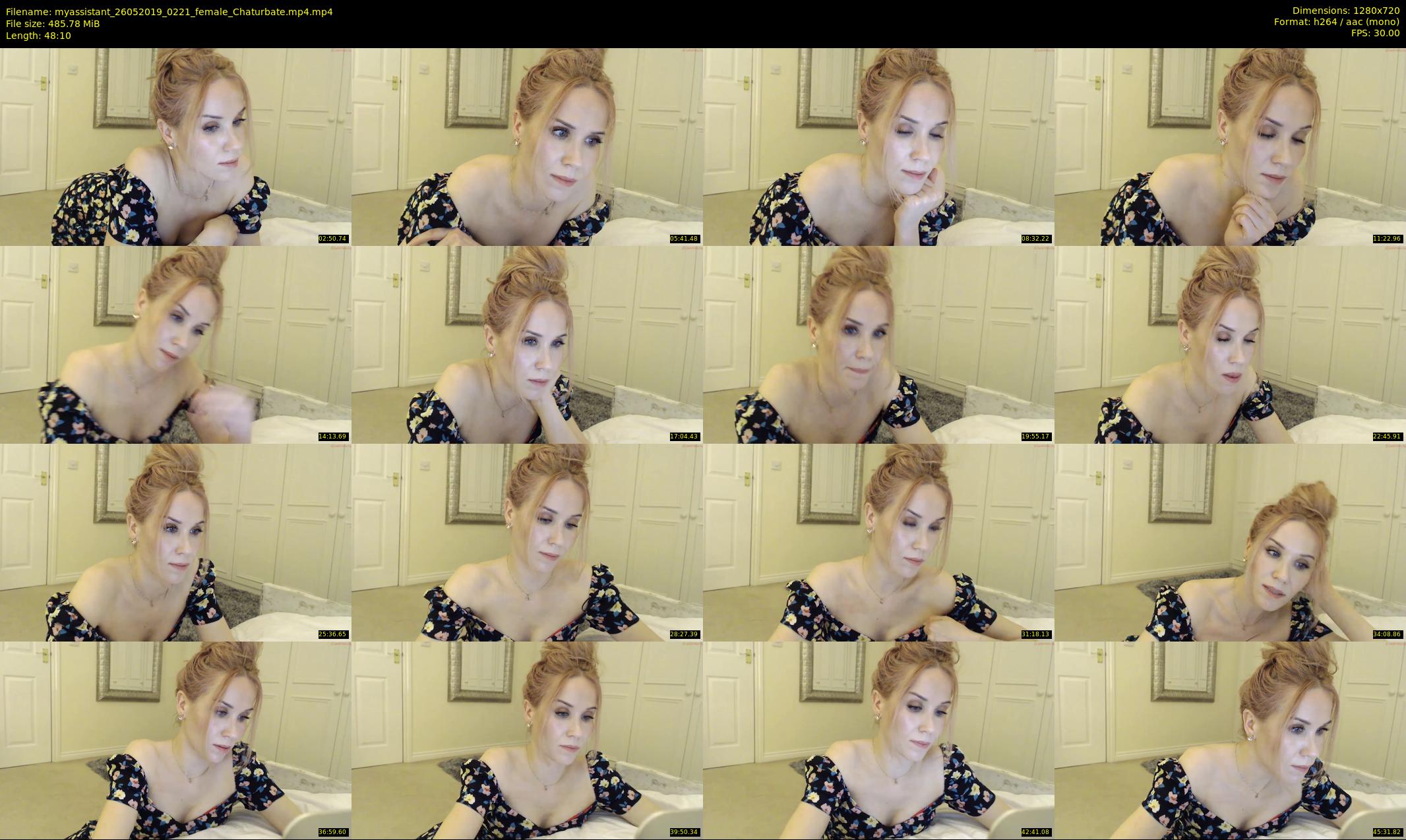 myassistant — 49 minute Chaturbate female cam show recording, 720p, May 26, 2019