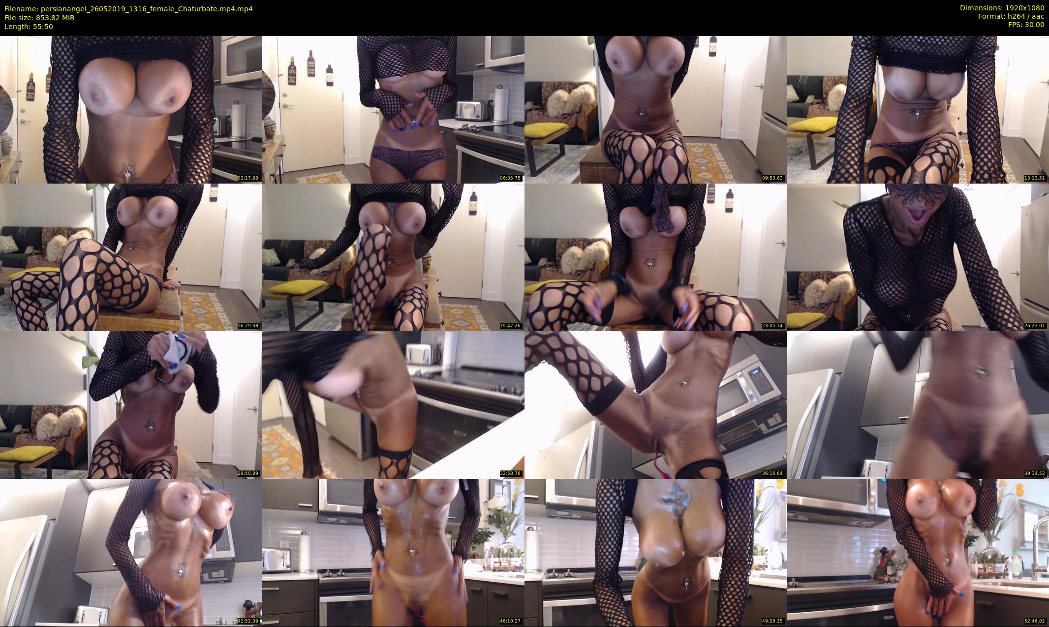 persianangel — 56 minute Chaturbate female cam show recording, 1080p, May 26, 2019
