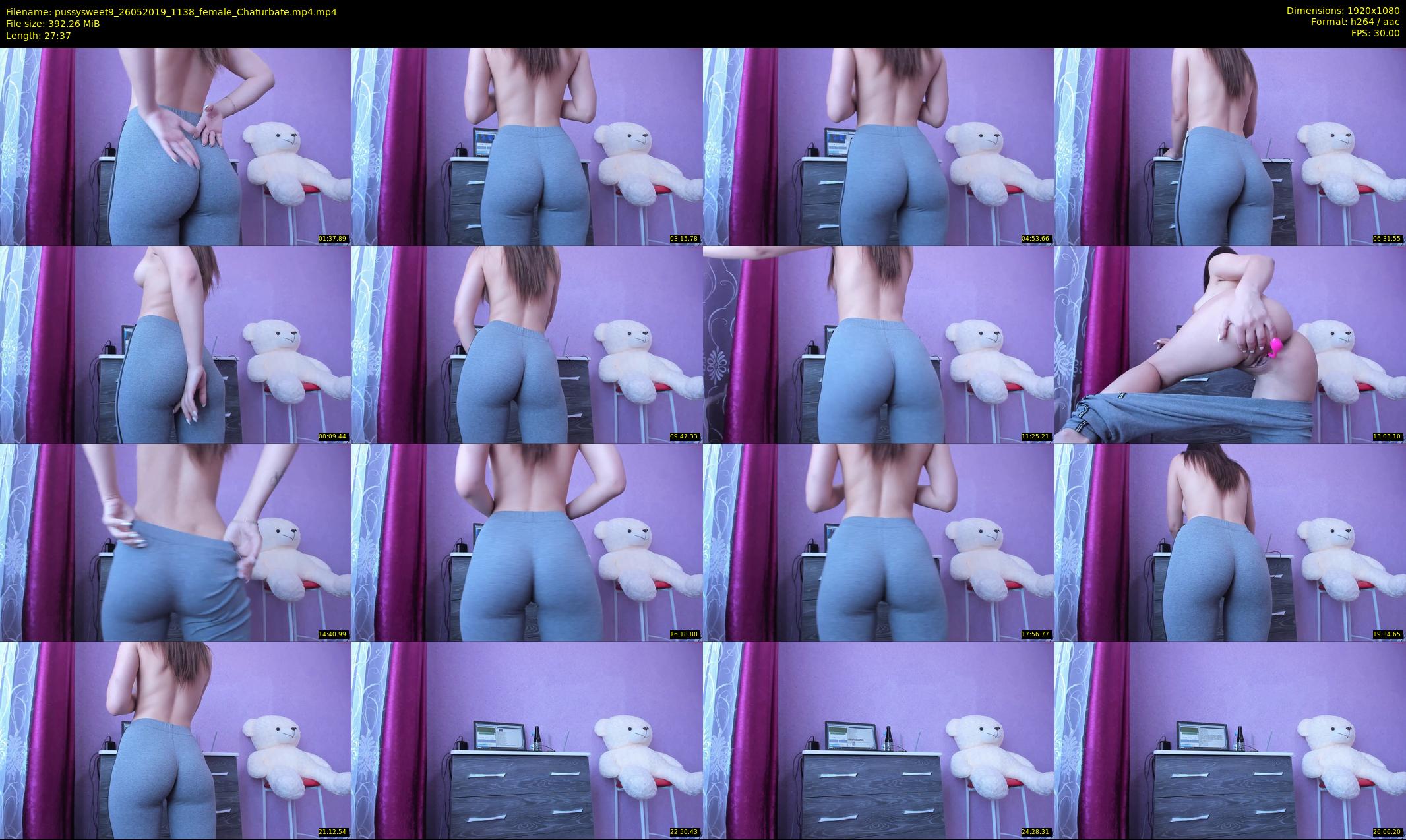 pussysweet9 — 28 minute Chaturbate female cam show recording, 1080p, May 26, 2019