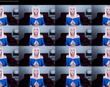 queensy_sins_x — 5 minute Chaturbate female cam show recording, 720p, May 25, 2019