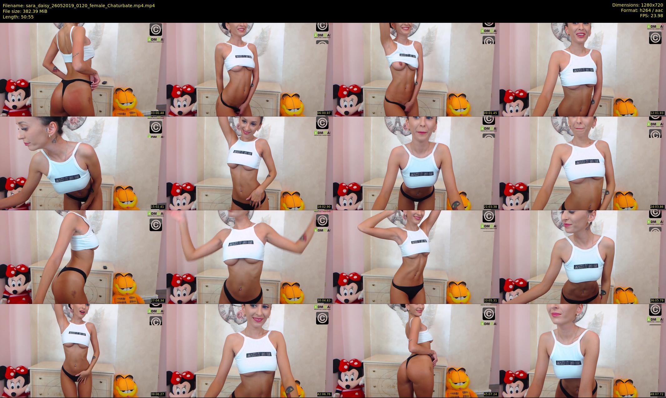 sara_daisy — 51 minute Chaturbate female cam show recording, 720p, May 26, 2019