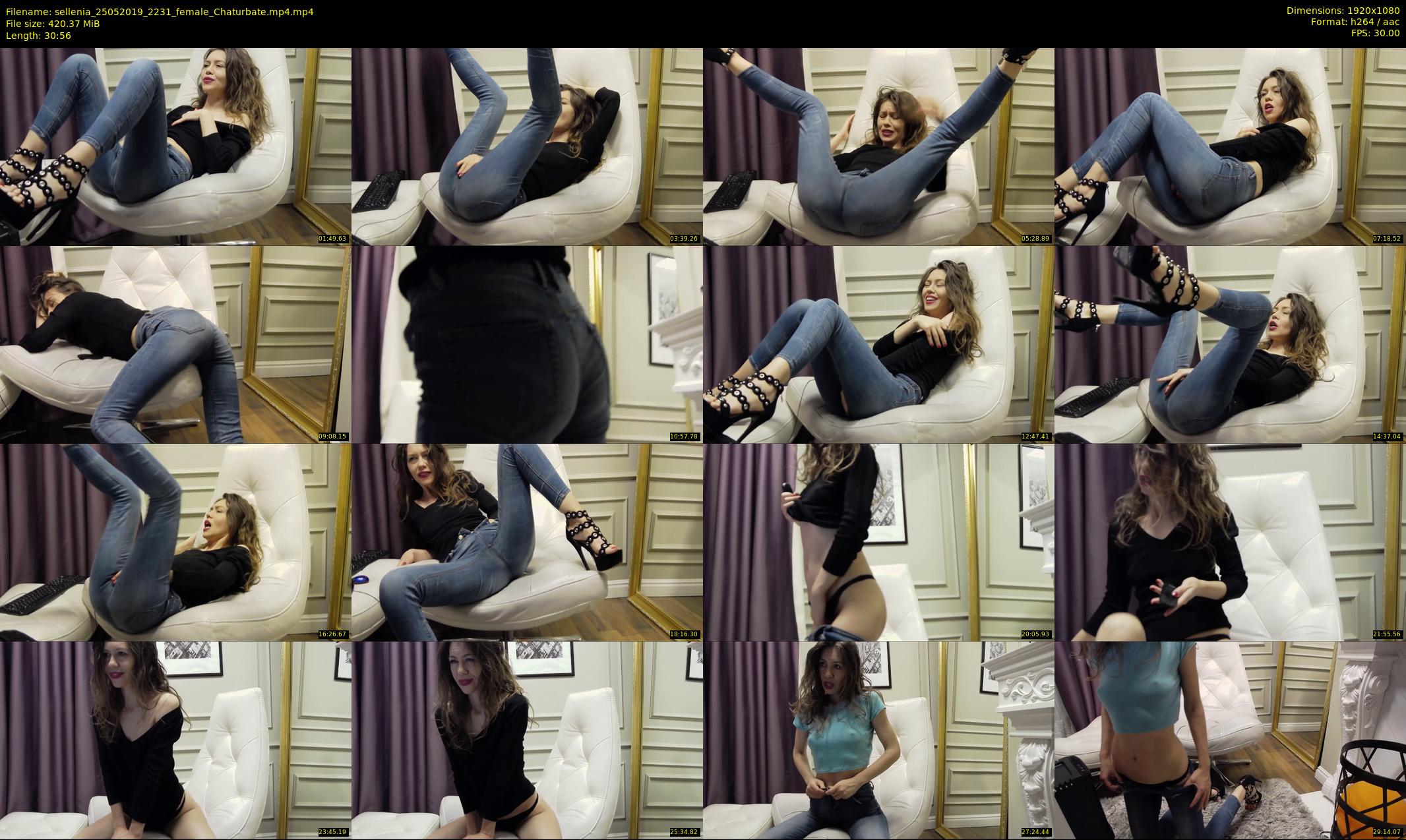 sellenia — 31 minute Chaturbate female cam show recording, 1080p, May 25, 2019