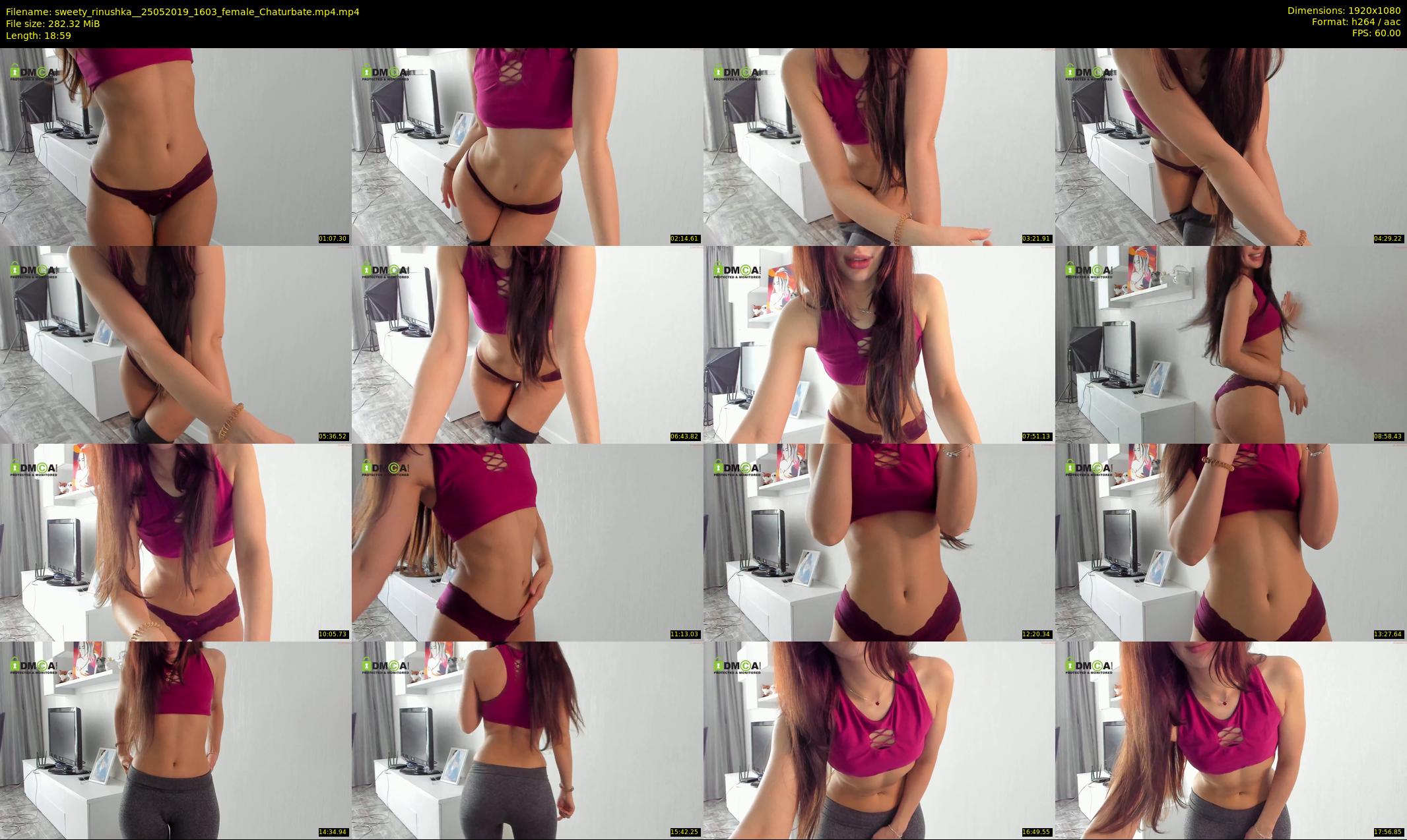 sweety_rinushka_ — 19 minute Chaturbate female cam show recording, 1080p, May 25, 2019